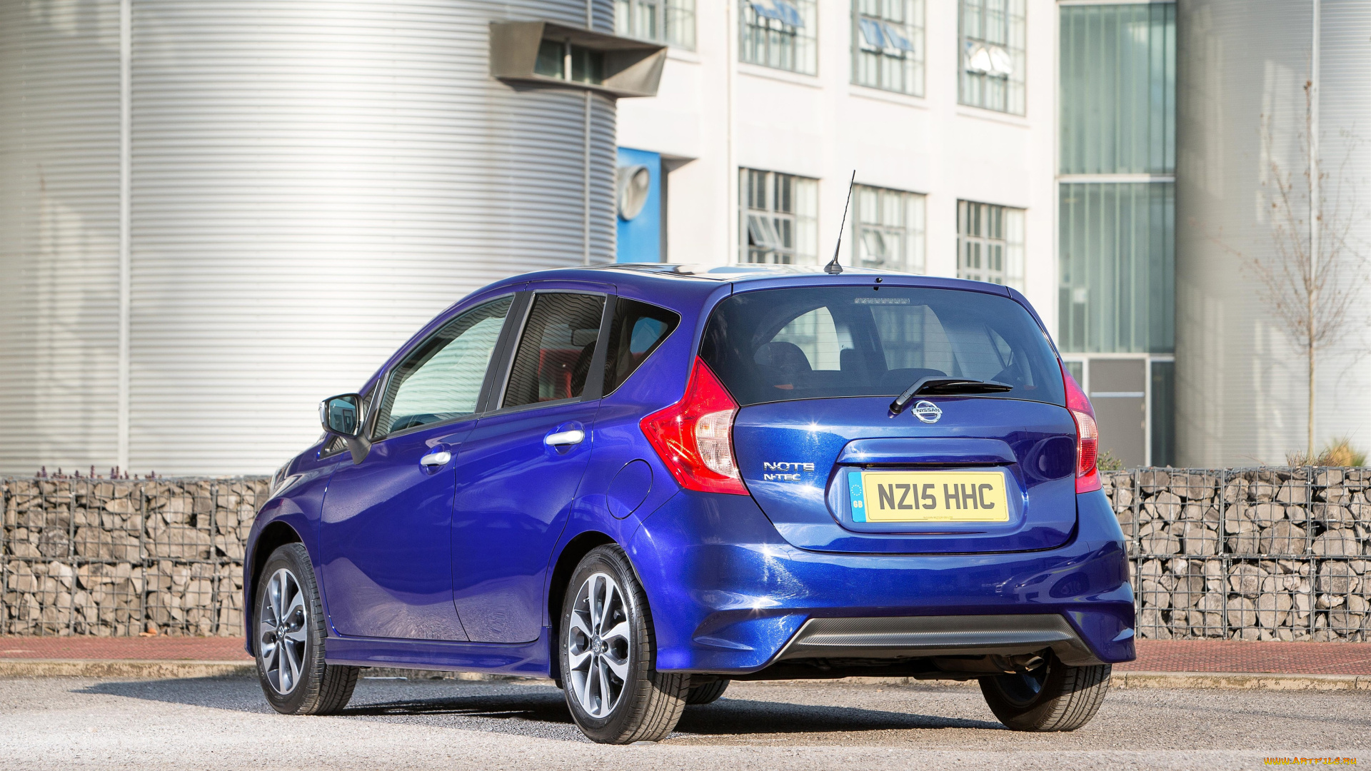 автомобили, nissan, datsun, n-tec, note, синий, 2015г, uk-spec