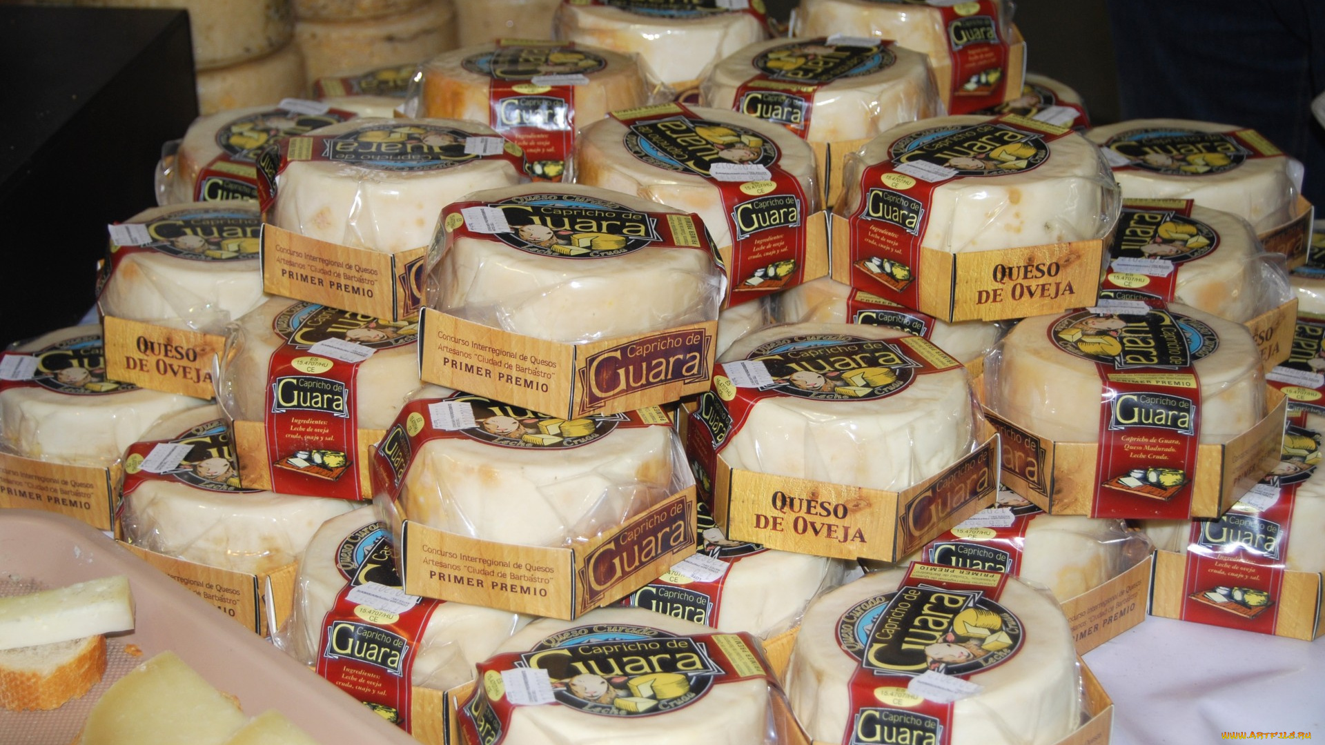 capricho, de, guara, oveja, еда, сырные, изделия, сыр