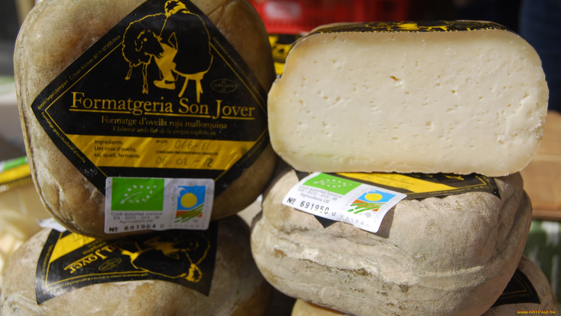 formatge, ovella, roja, mallorquina, еда, сырные, изделия, сыр