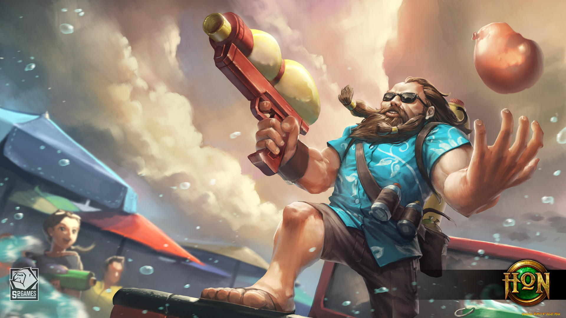 видео, игры, heroes, of, newerth, персонаж