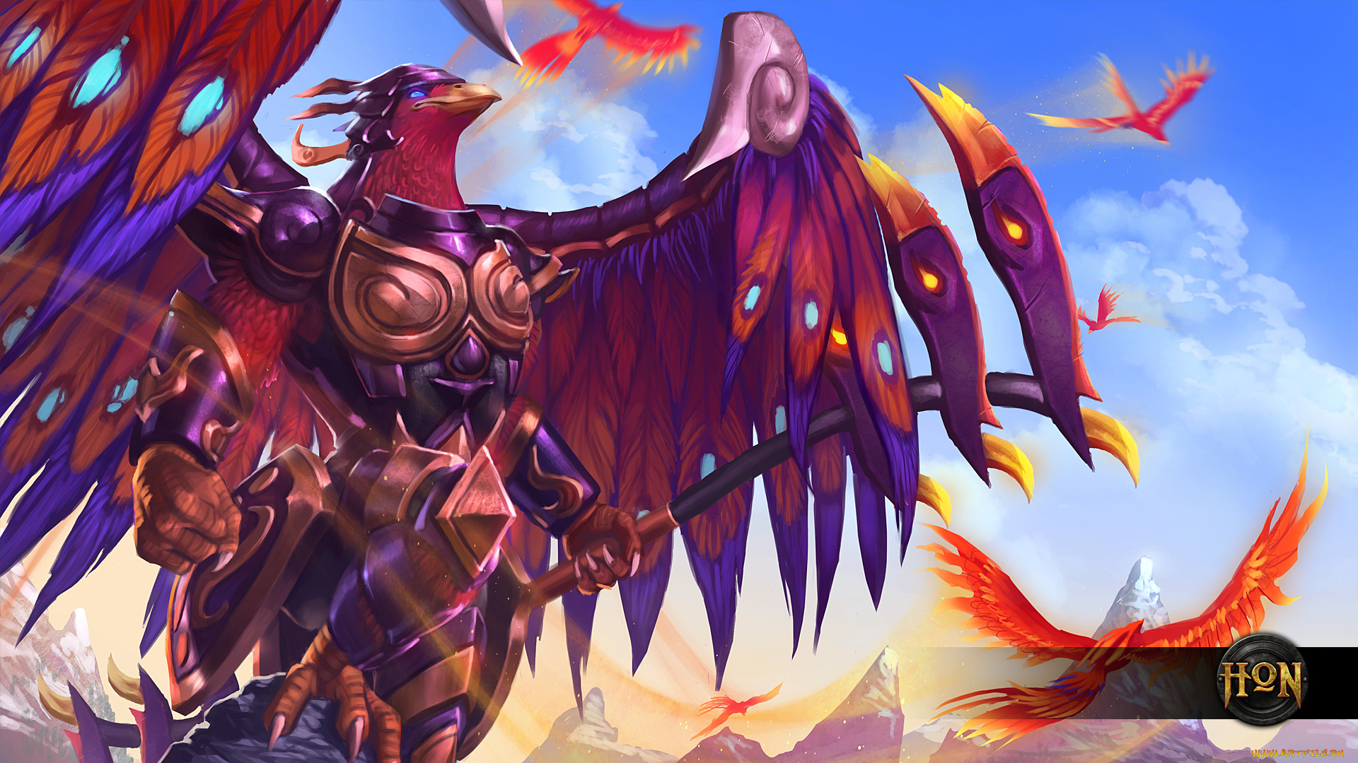 видео, игры, heroes, of, newerth, персонаж