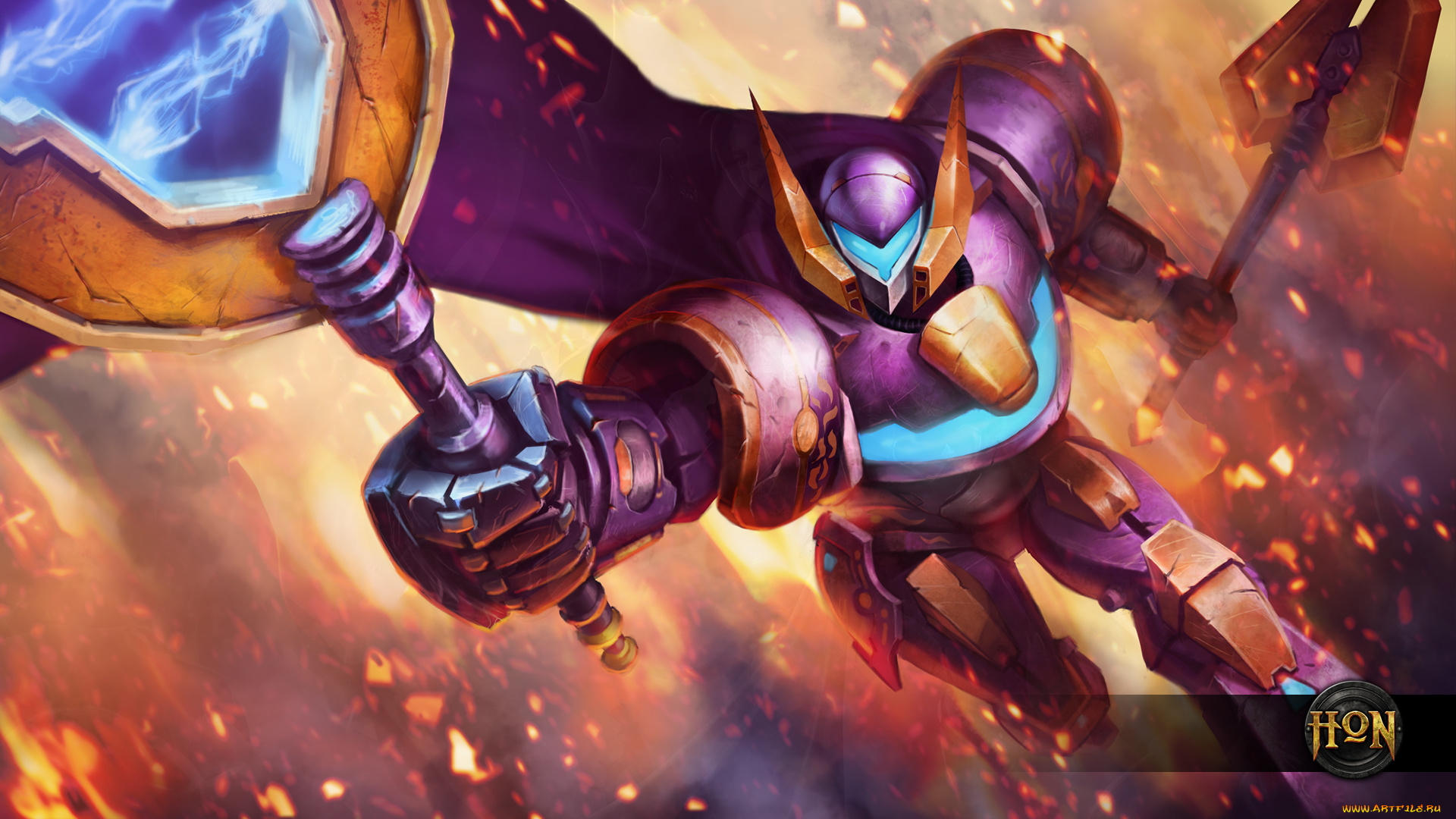 видео, игры, heroes, of, newerth, персонаж