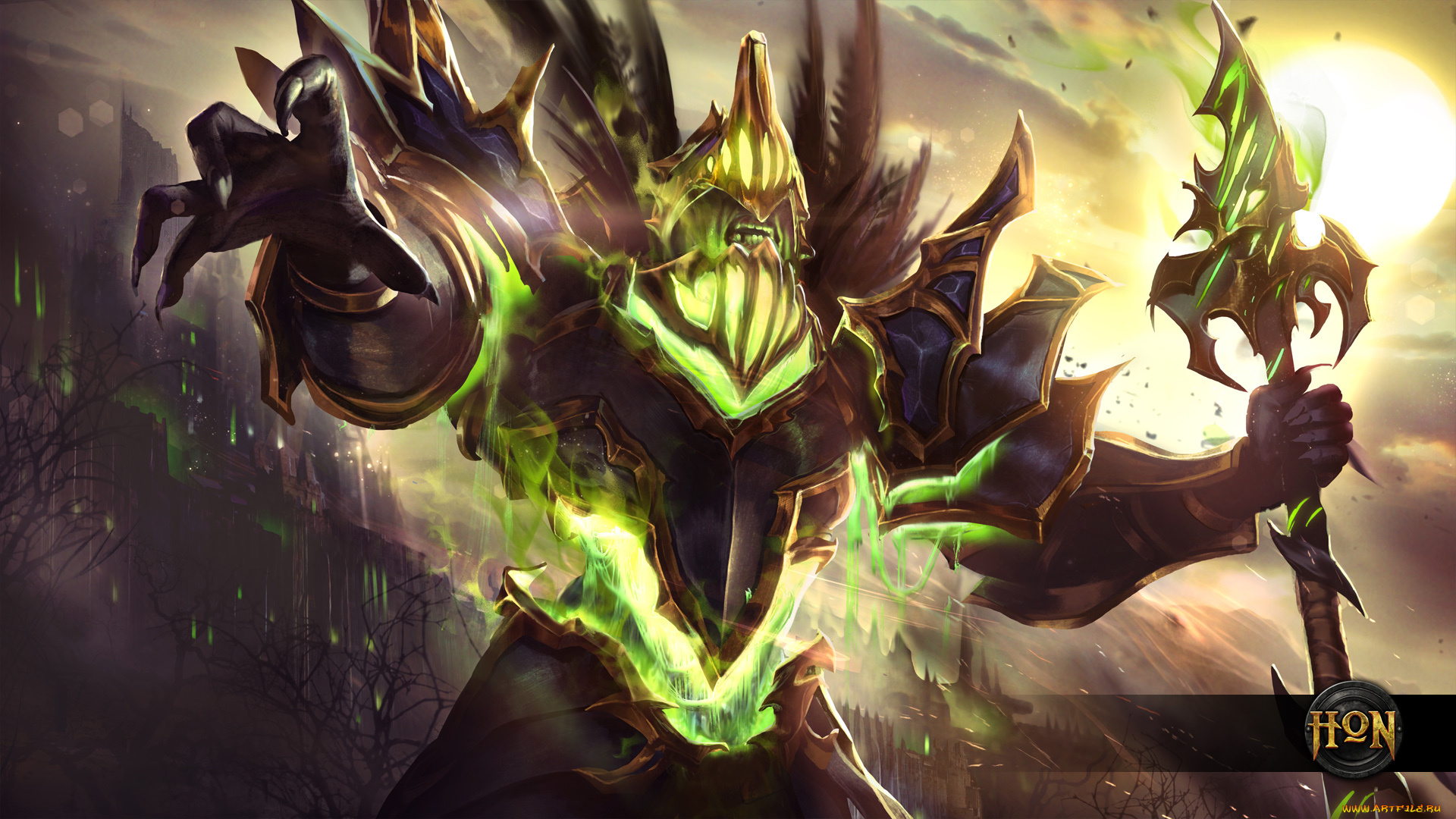 видео, игры, heroes, of, newerth, персонаж