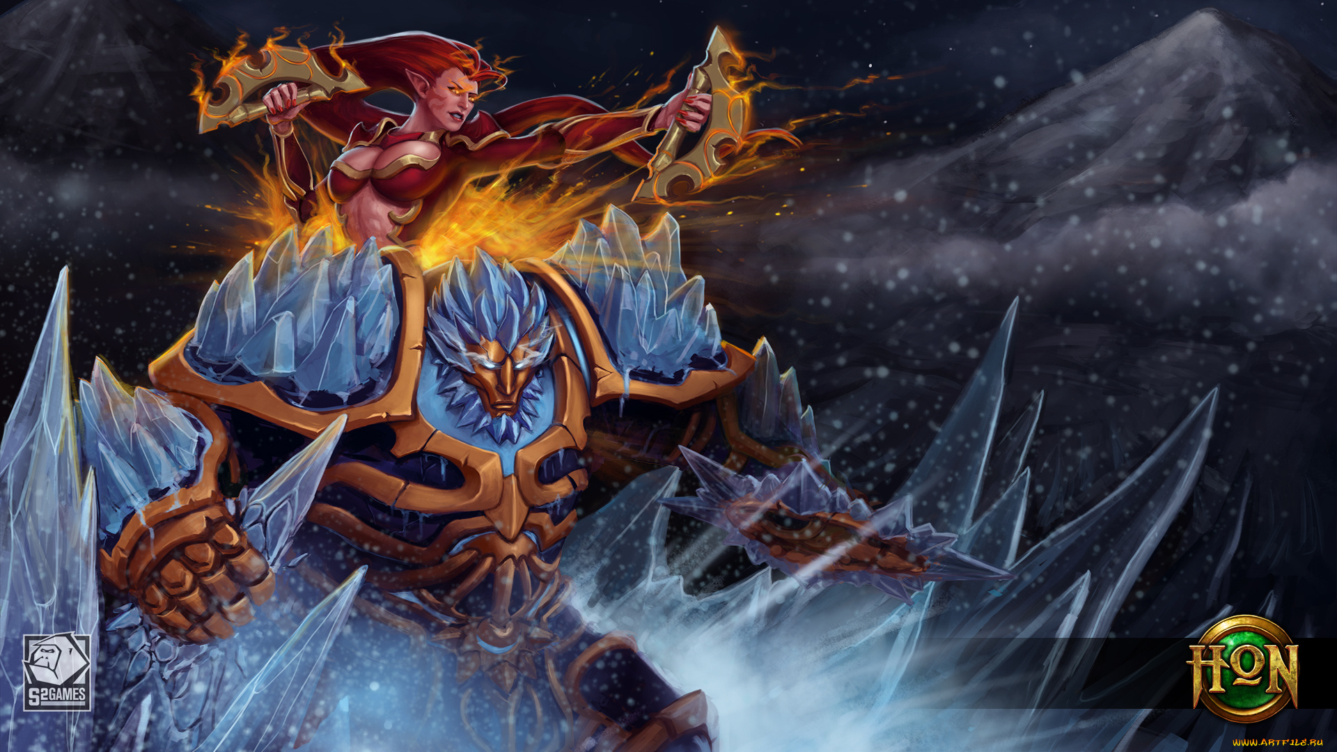 видео, игры, heroes, of, newerth, персонаж