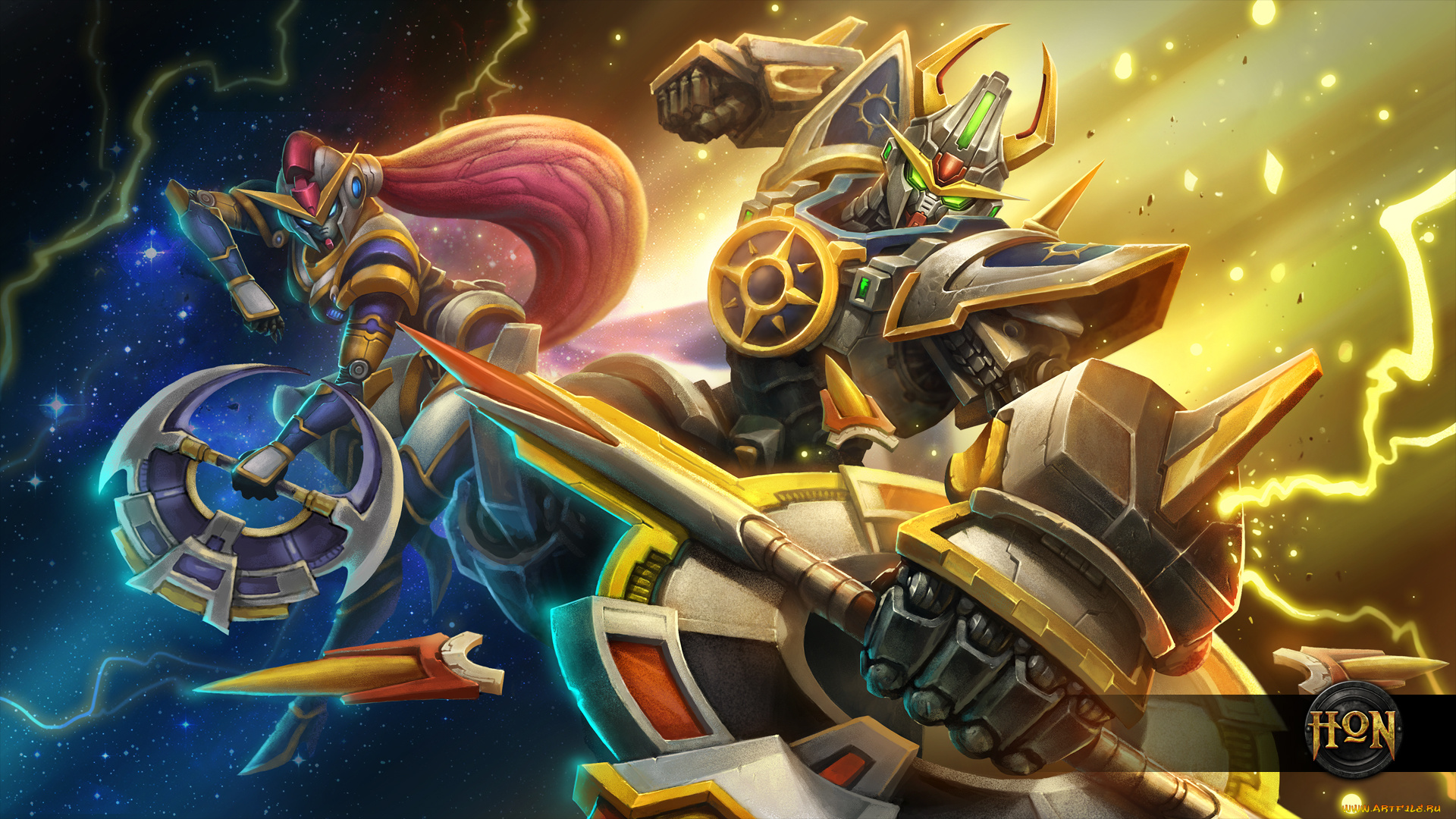 видео, игры, heroes, of, newerth, персонаж