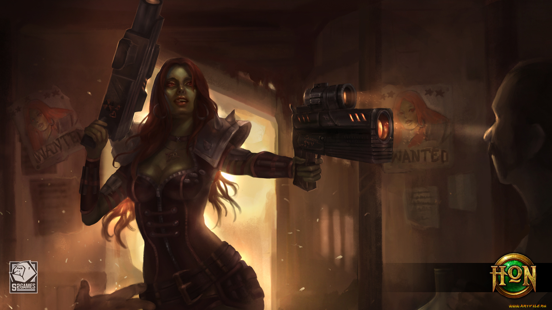 видео, игры, heroes, of, newerth, персонаж