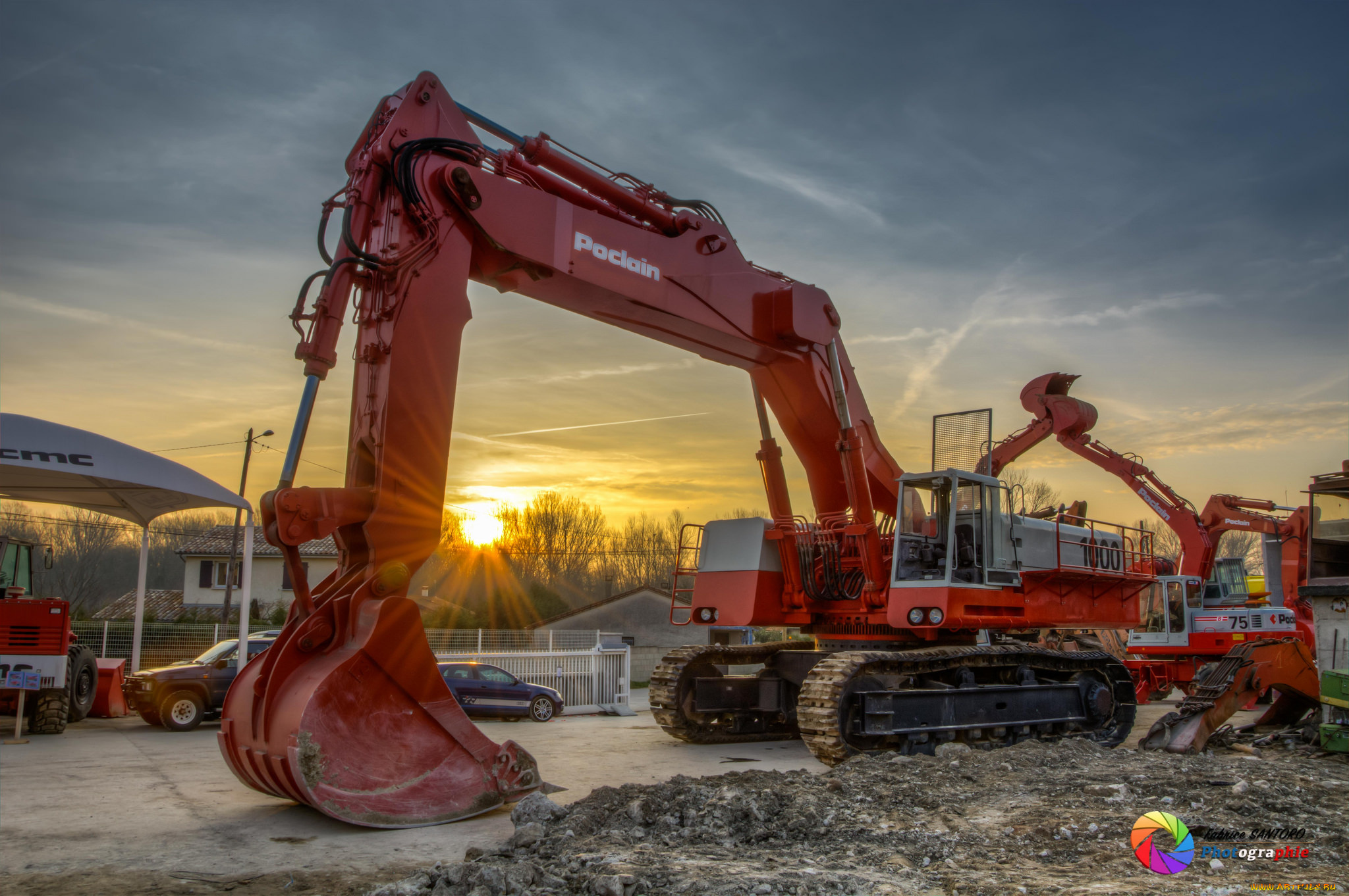 техника, экскаваторы, экскаватор