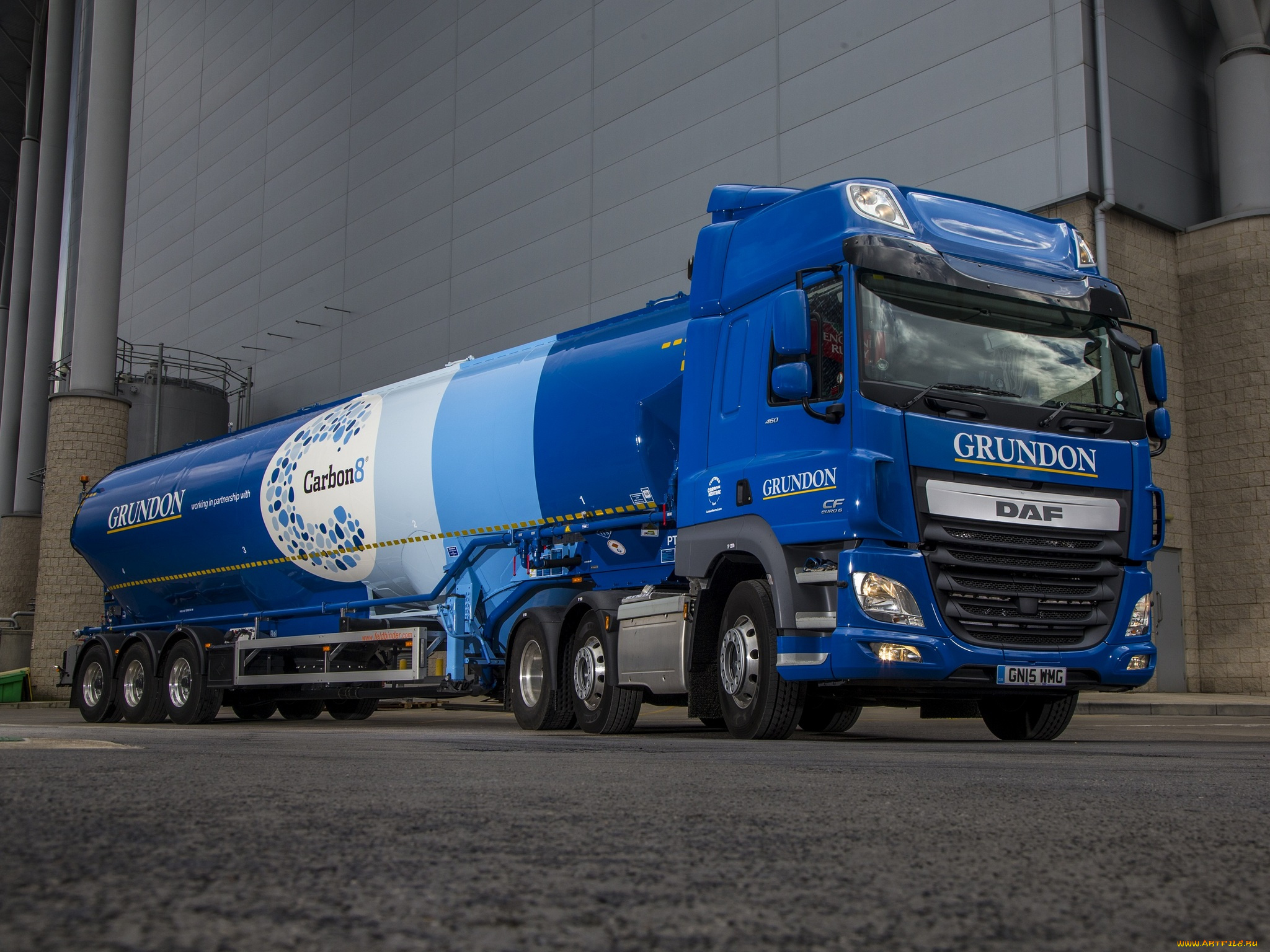 автомобили, daf, cab, space, ftg, 6x2, cf, 460, синий, uk-spec