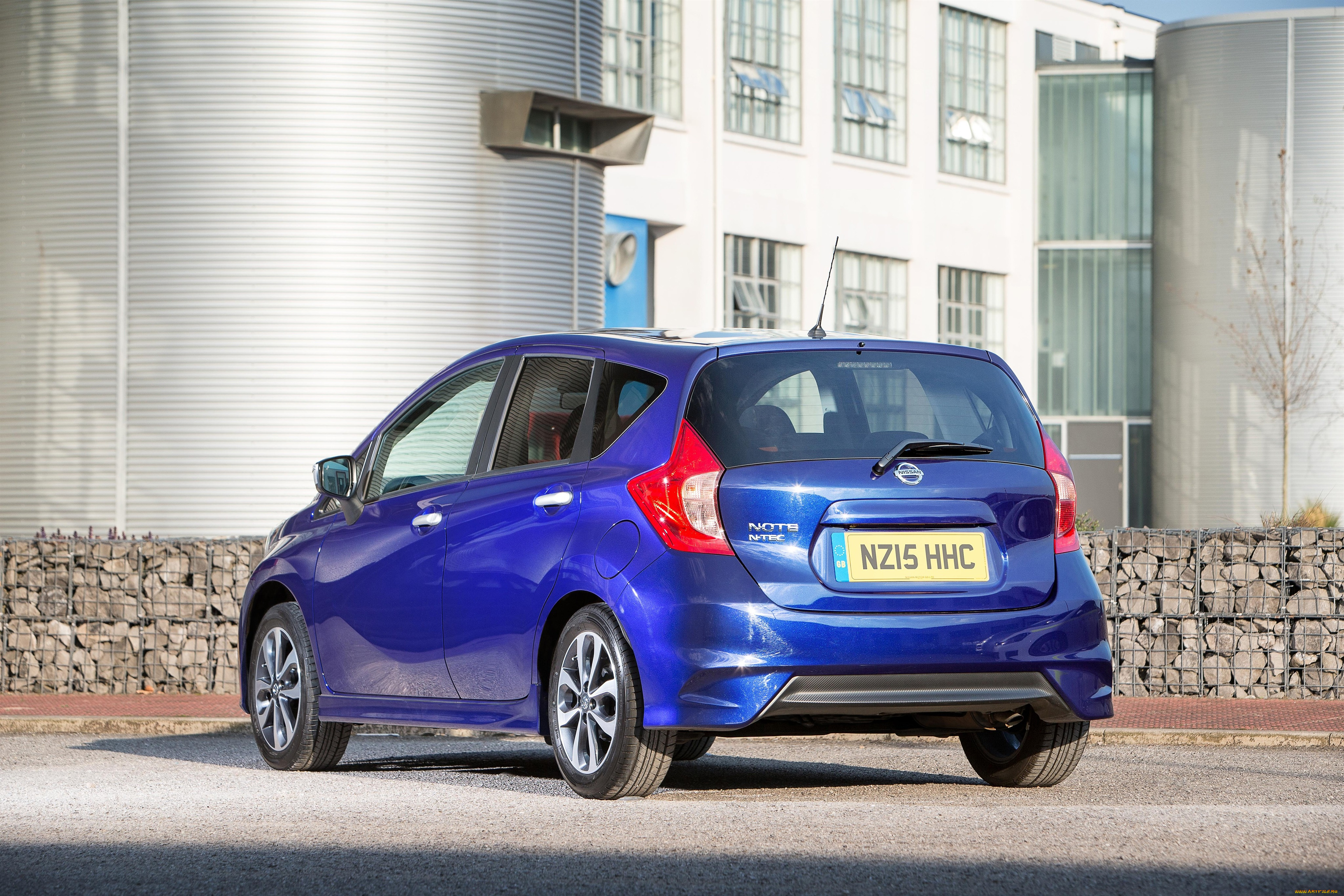 автомобили, nissan, datsun, n-tec, note, синий, 2015г, uk-spec