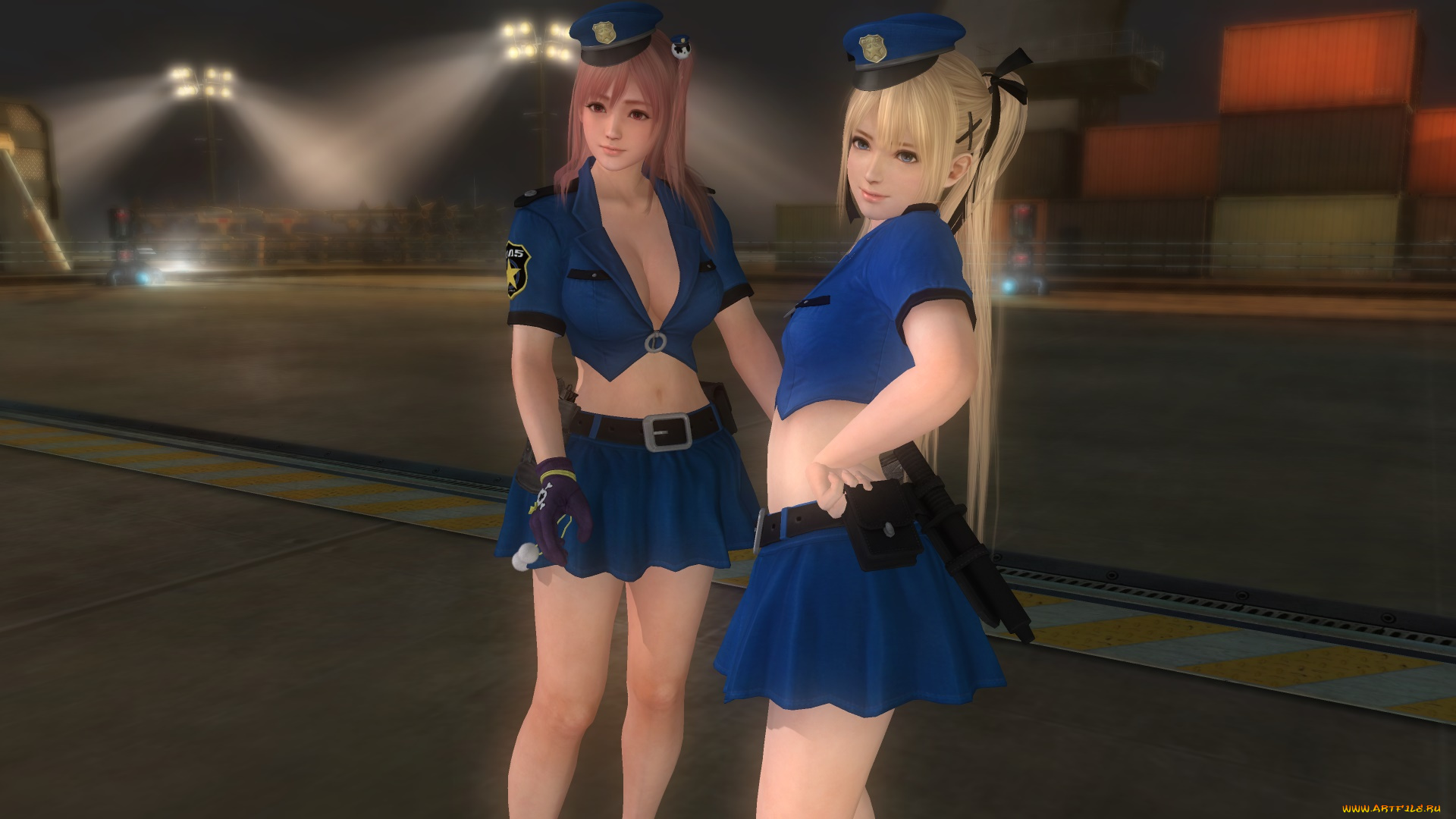 3д, графика, аниме, , anime, взгляд, фон, девушки