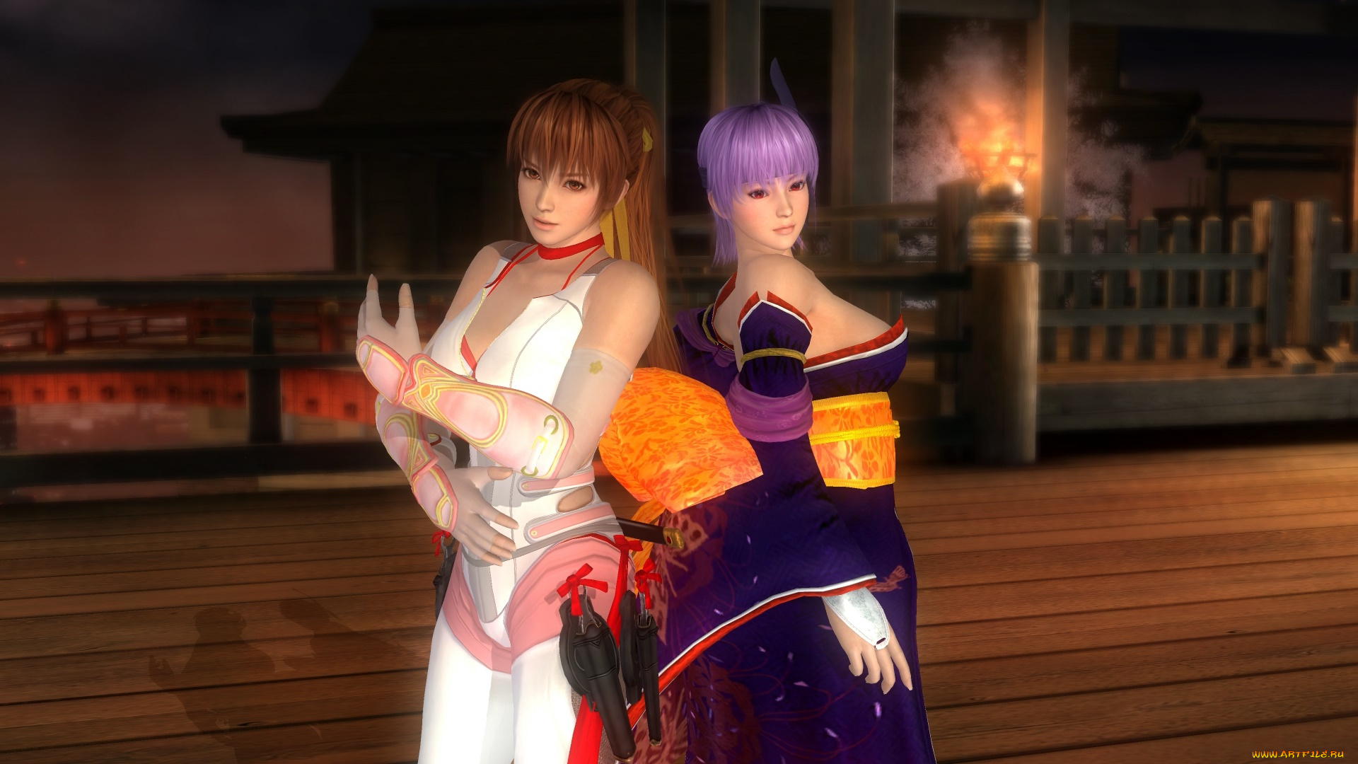 3д, графика, аниме, , anime, взгляд, поза, фон, девушки