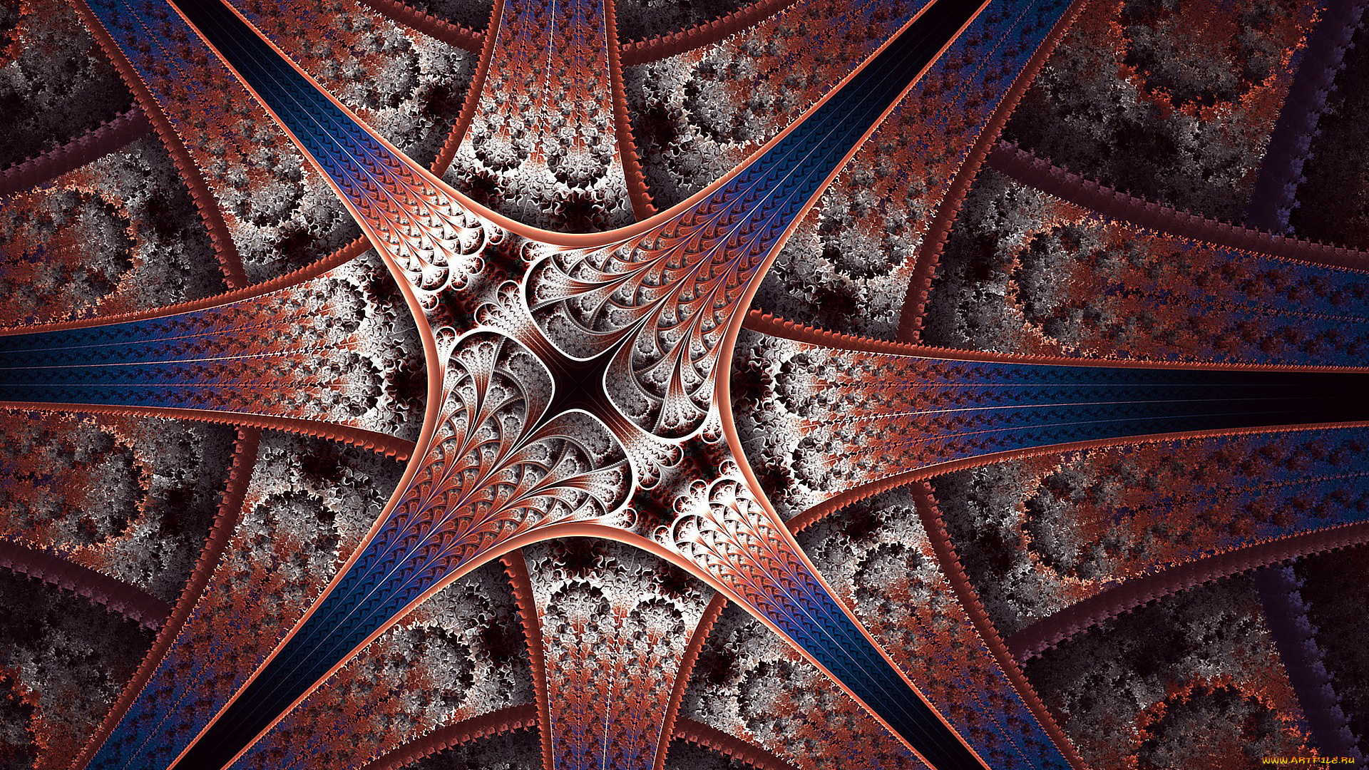 3д, графика, фантазия, , fantasy, узор, фон, цвета