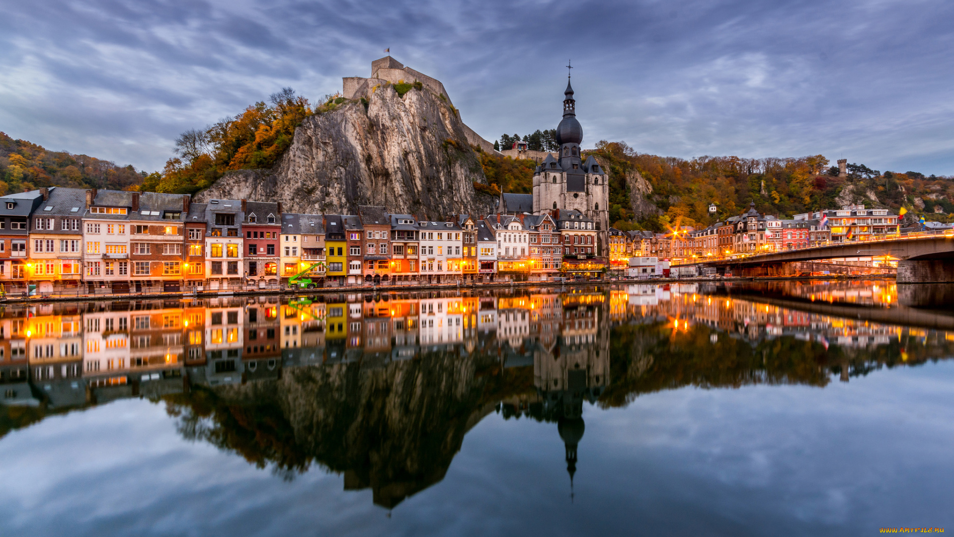 dinant, города, -, улицы, , площади, , набережные, река, дома