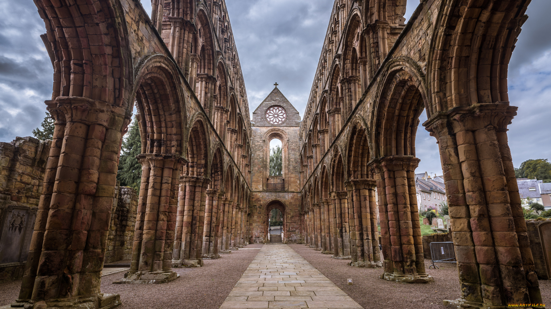 jedburgh, abbey, города, -, католические, соборы, , костелы, , аббатства, аббатство