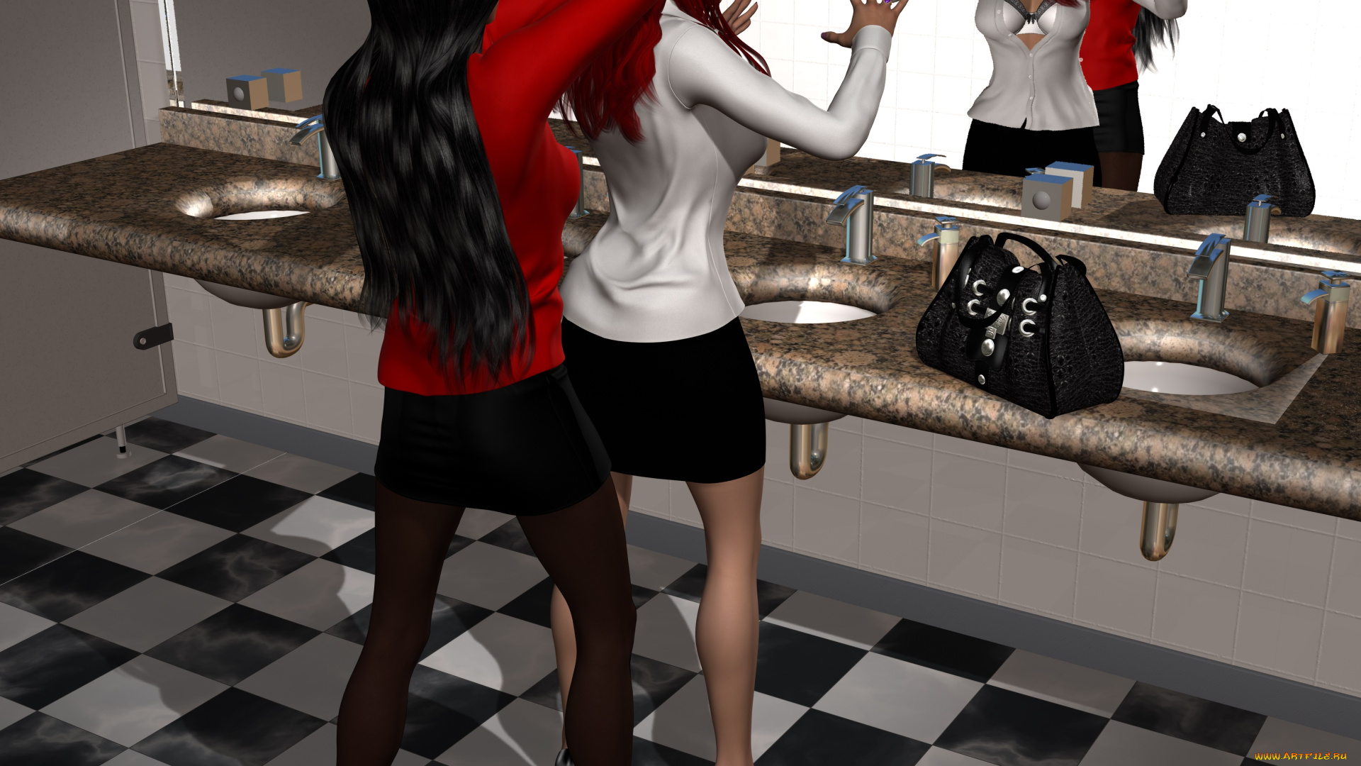 spy, game, 3д, графика, фантазия, , fantasy, фон, взгляд, девушки