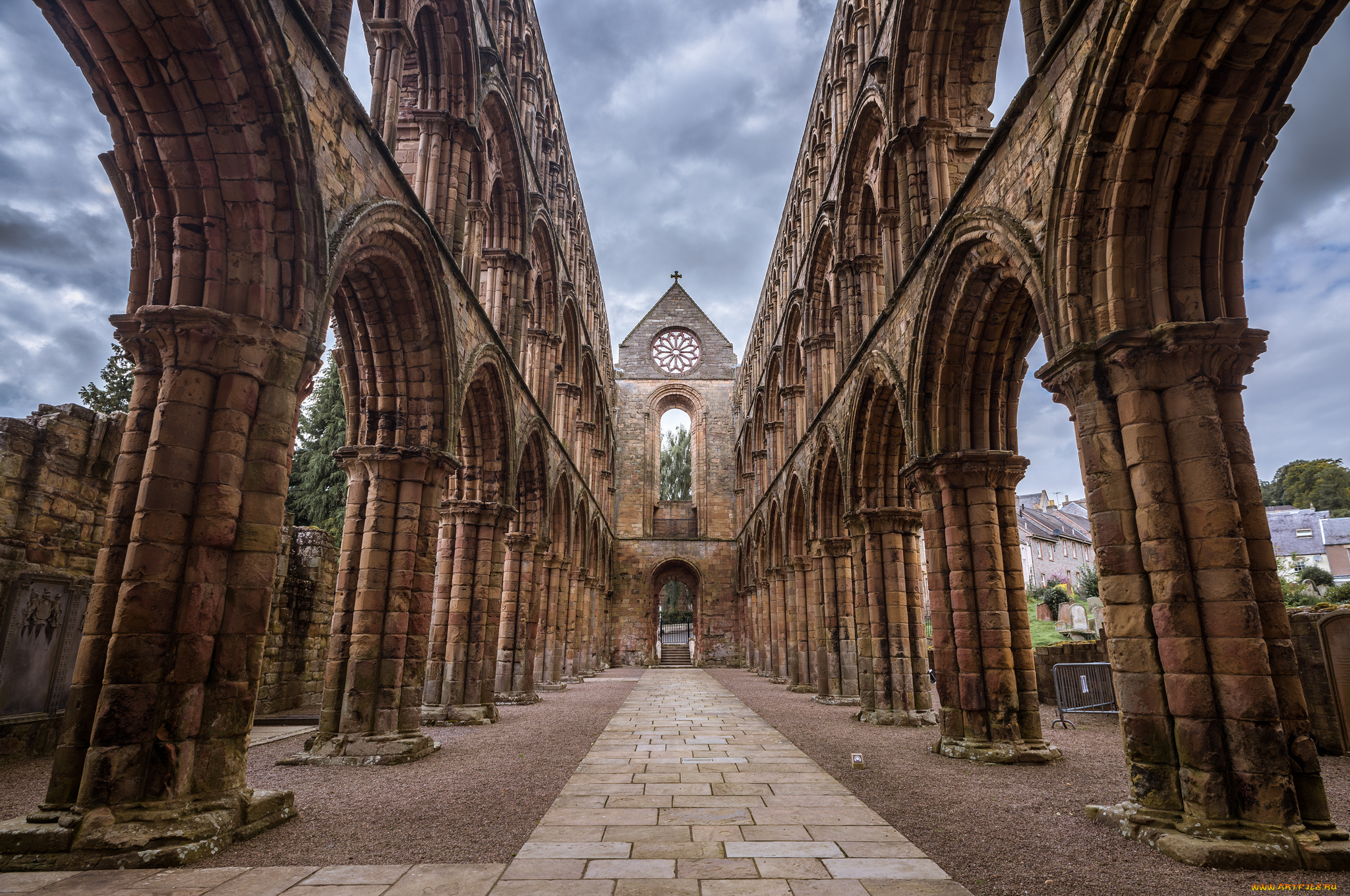 jedburgh, abbey, города, -, католические, соборы, , костелы, , аббатства, аббатство