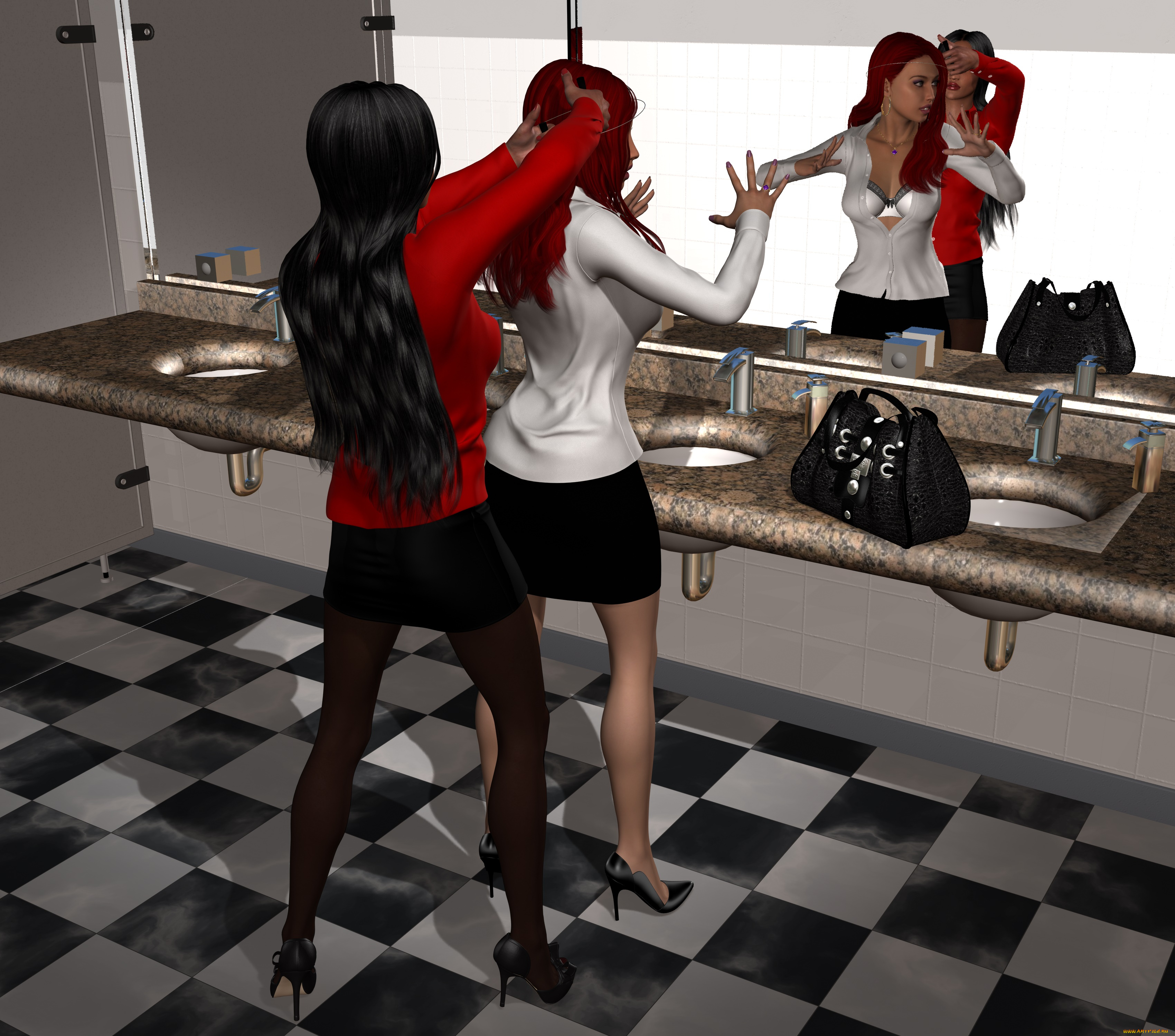 spy, game, 3д, графика, фантазия, , fantasy, фон, взгляд, девушки