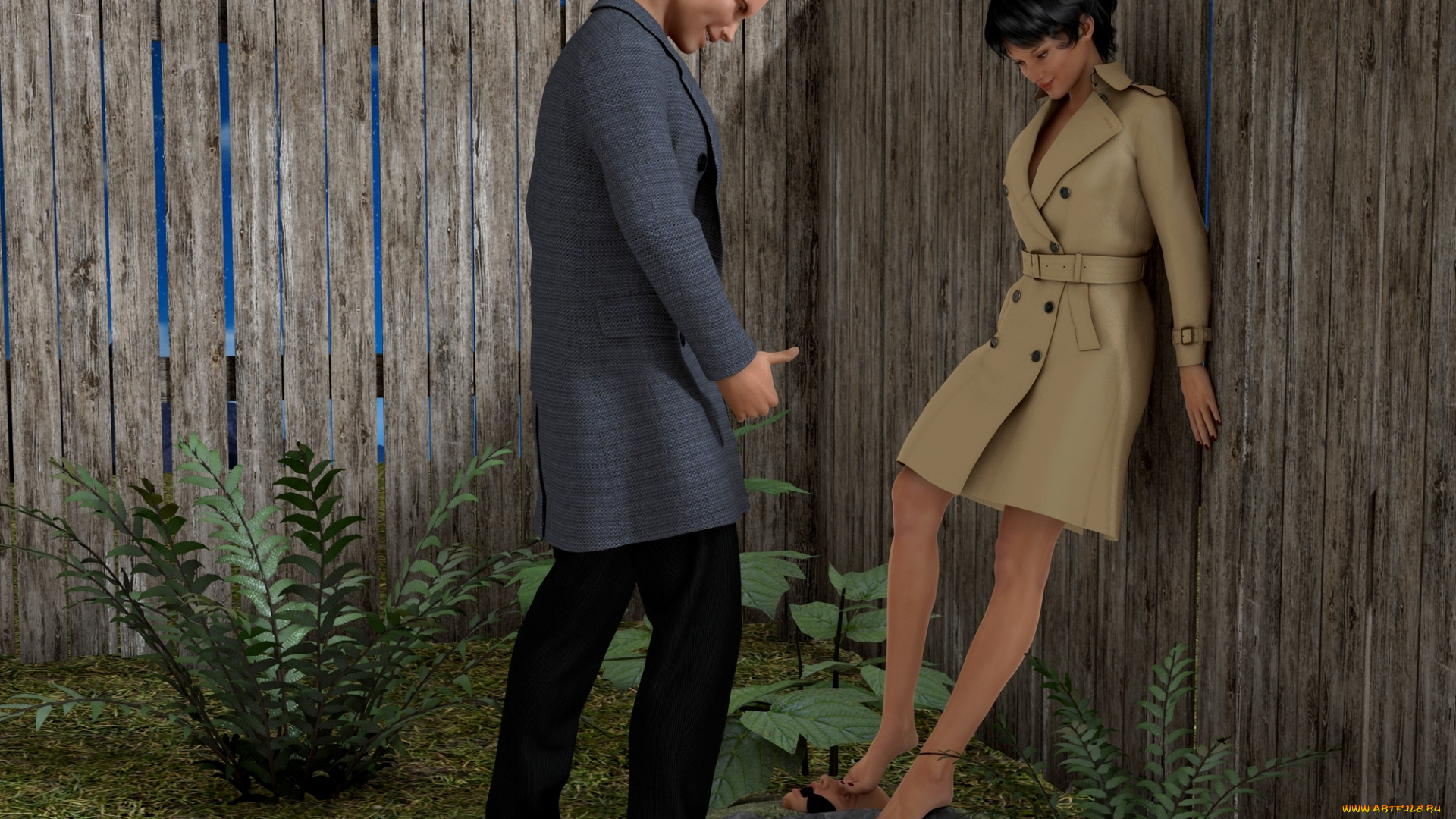 3д, графика, люди, , people, взгляд, девушка, фон