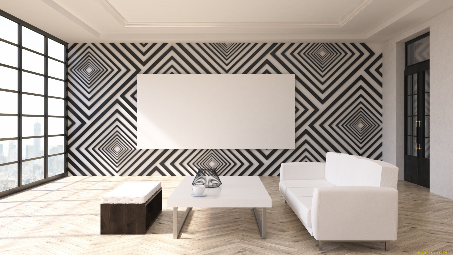 3д, графика, реализм, , realism, стол, комната