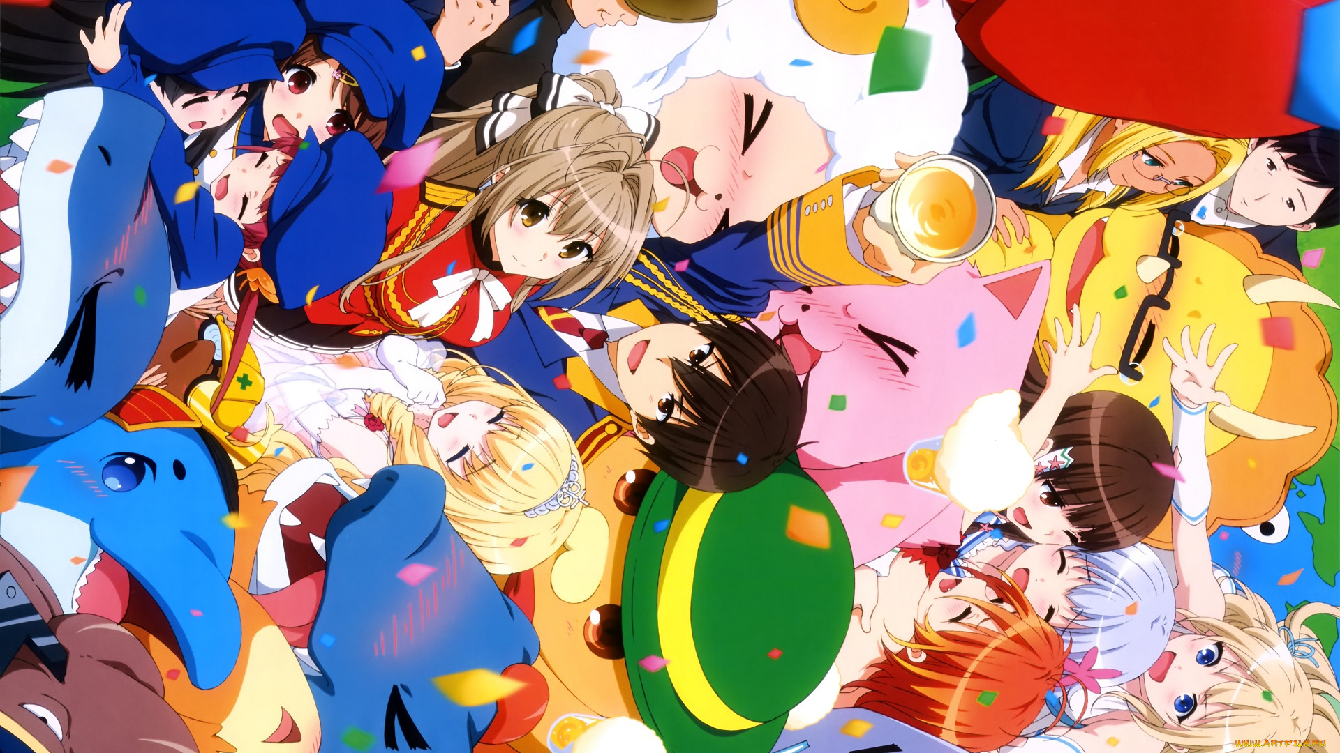 аниме, amagi, brilliant, park, великолепный, парк, амаги