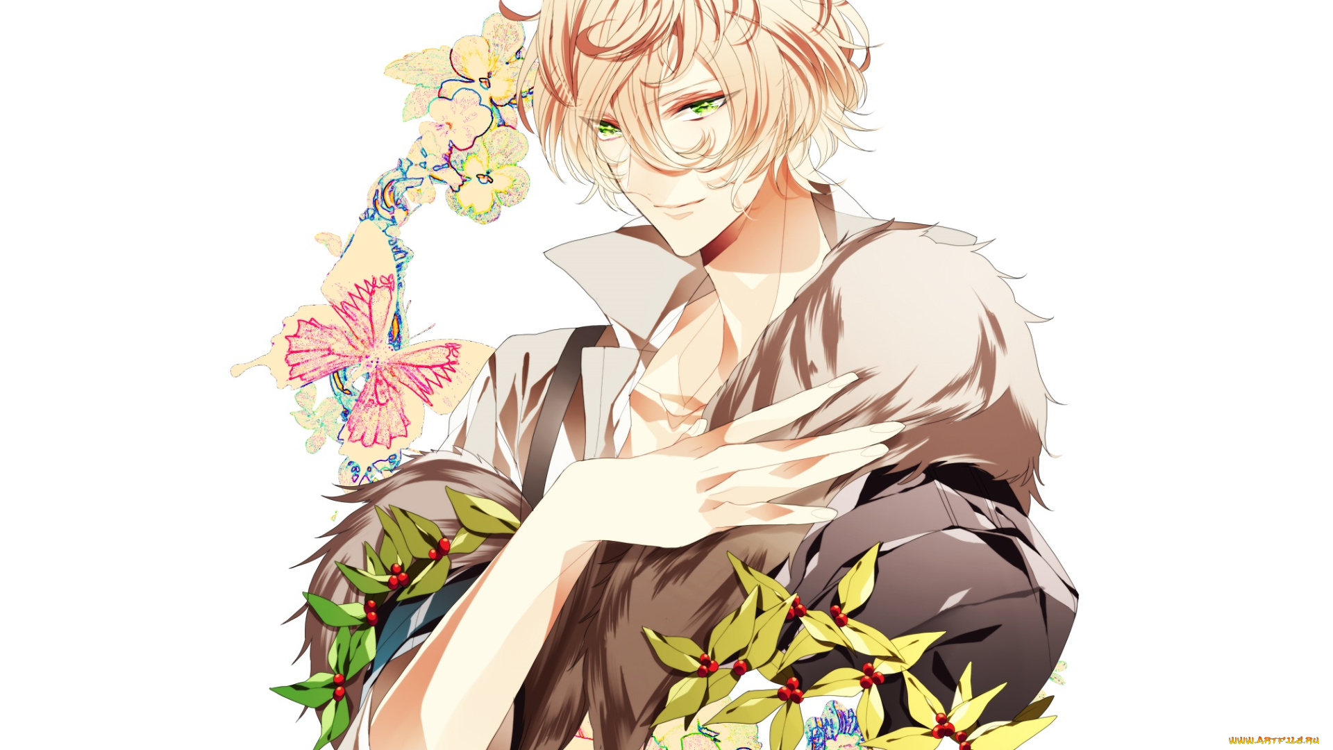 аниме, amnesia, парень