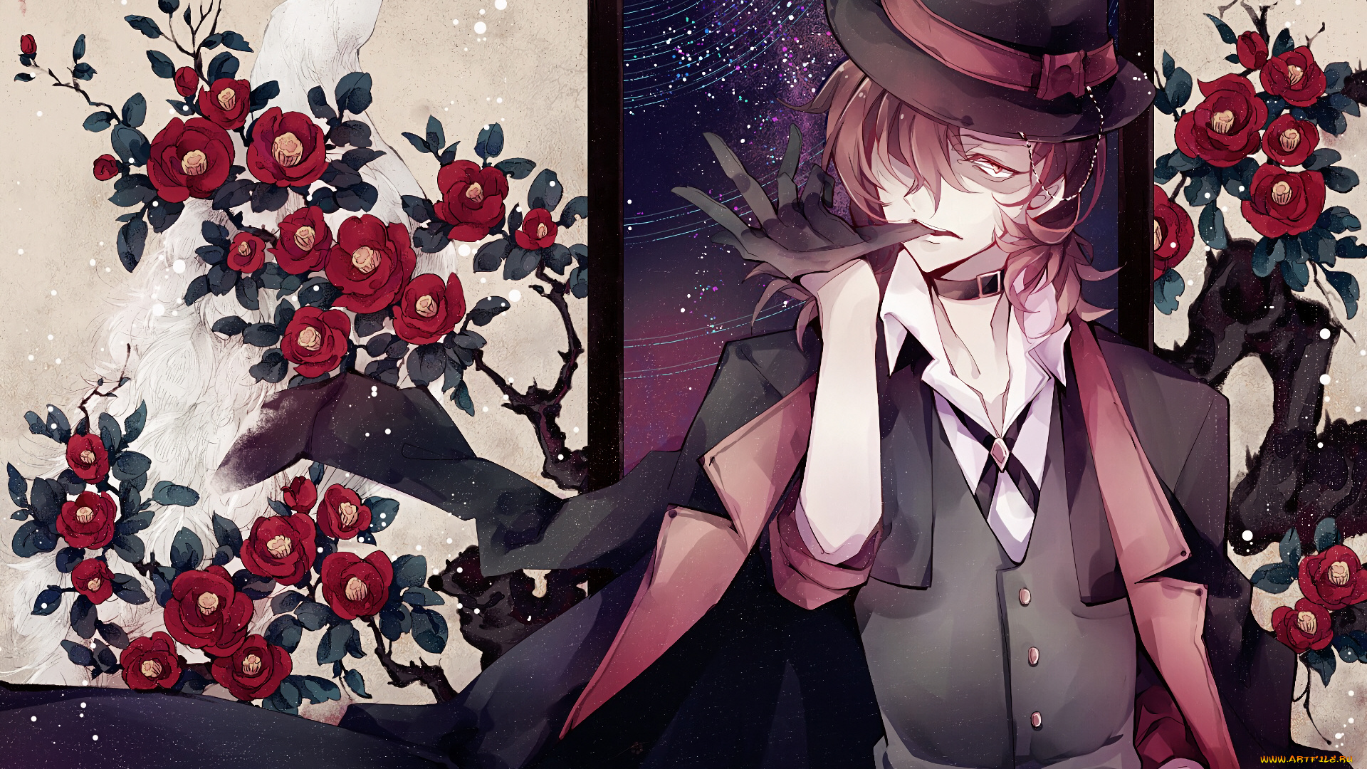 аниме, bungou, stray, dogs, бродячие, псы, литературные, гении