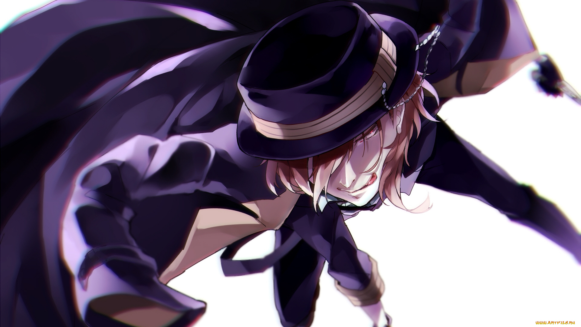 аниме, bungou, stray, dogs, бродячие, псы, литературные, гении