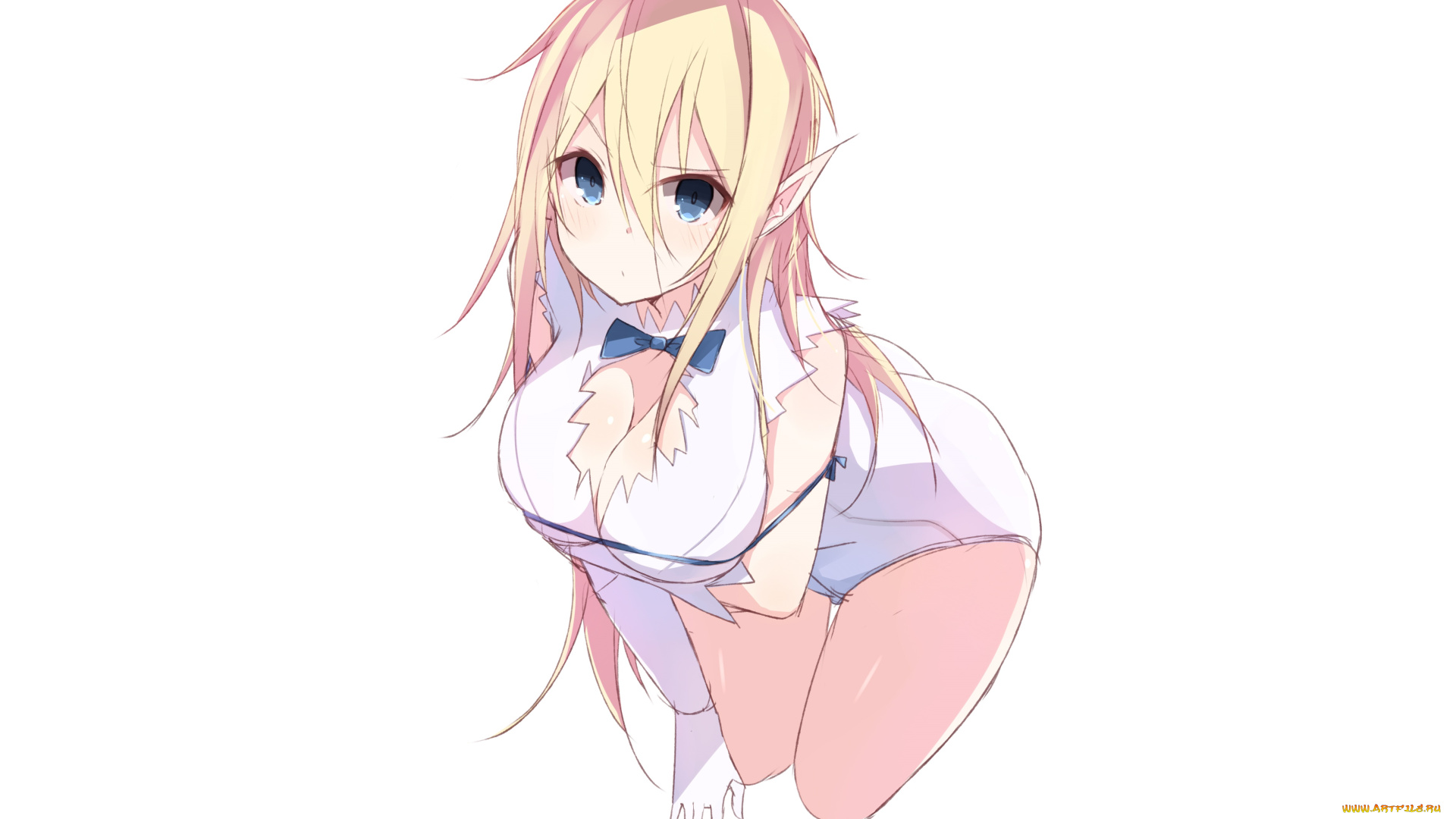 аниме, danmachi, девушка