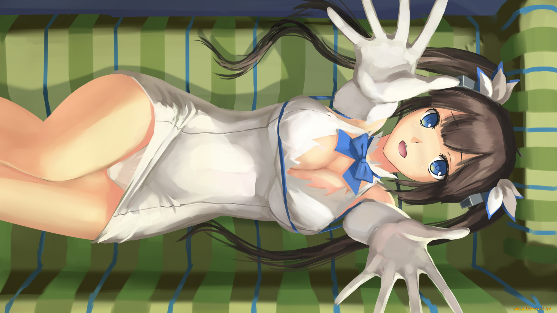 аниме, danmachi, гестия