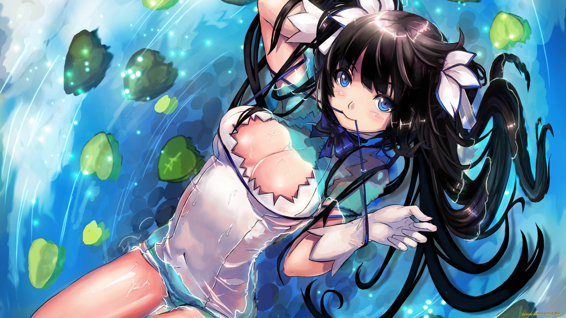 аниме, danmachi, гестия