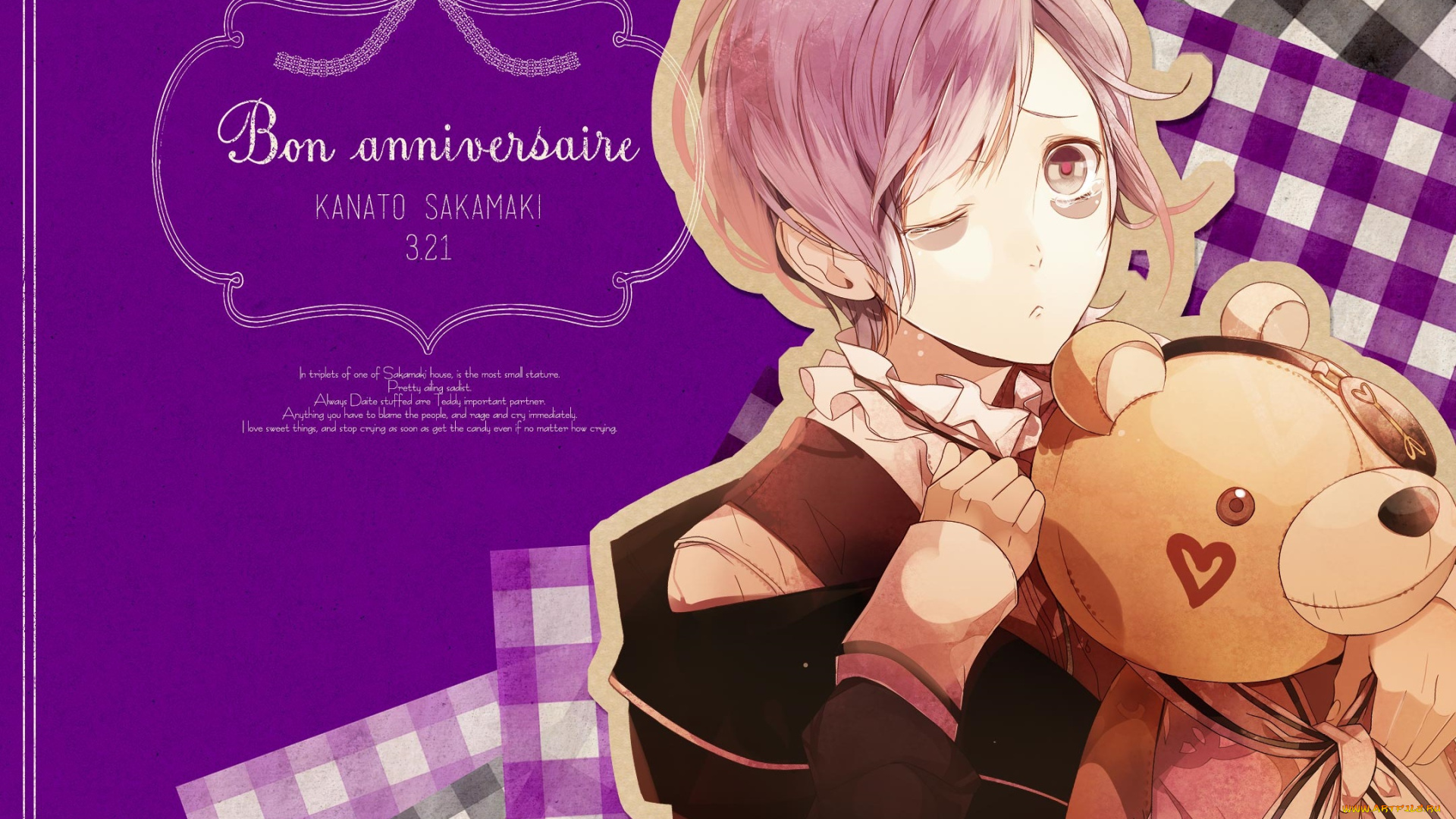 аниме, diabolik, lovers, вампир