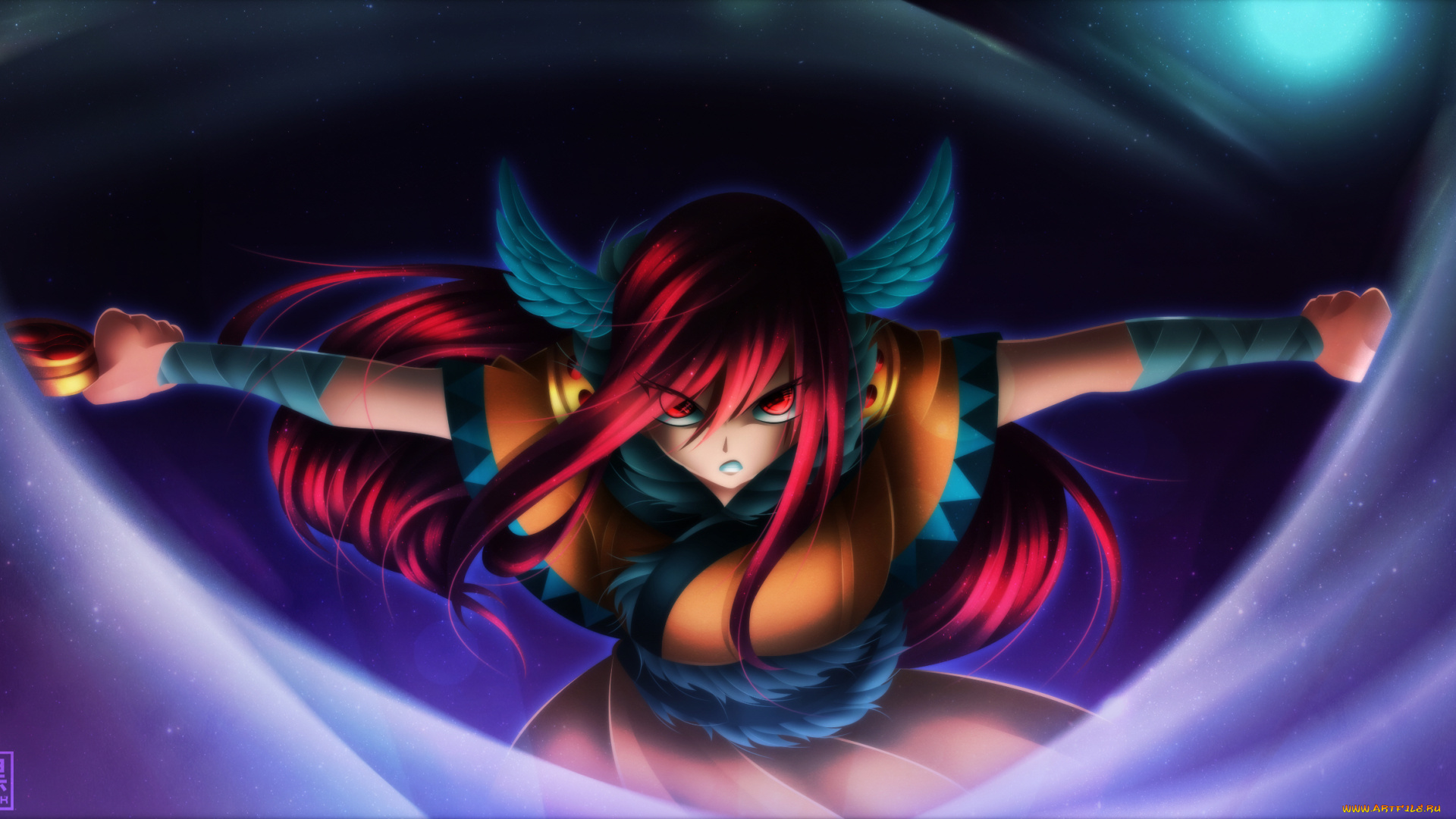 аниме, fairy, tail, эльза