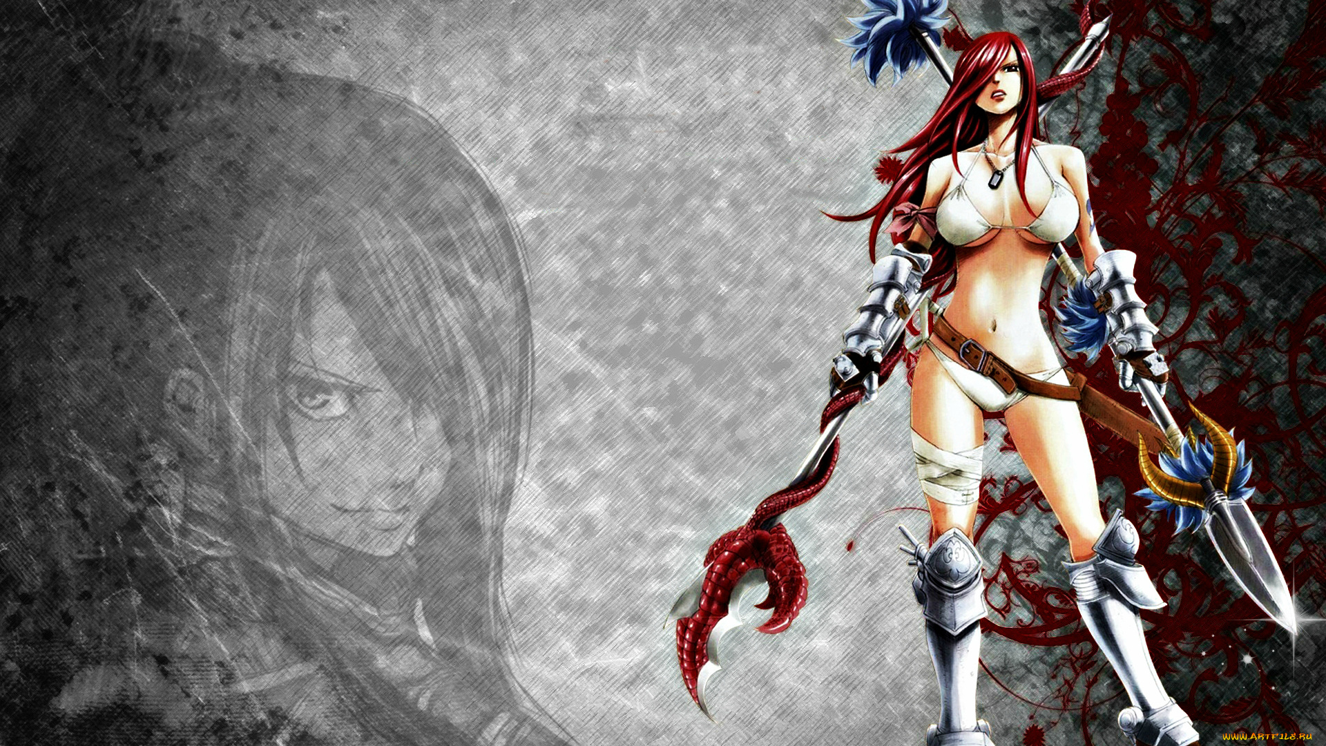 аниме, fairy, tail, эльза