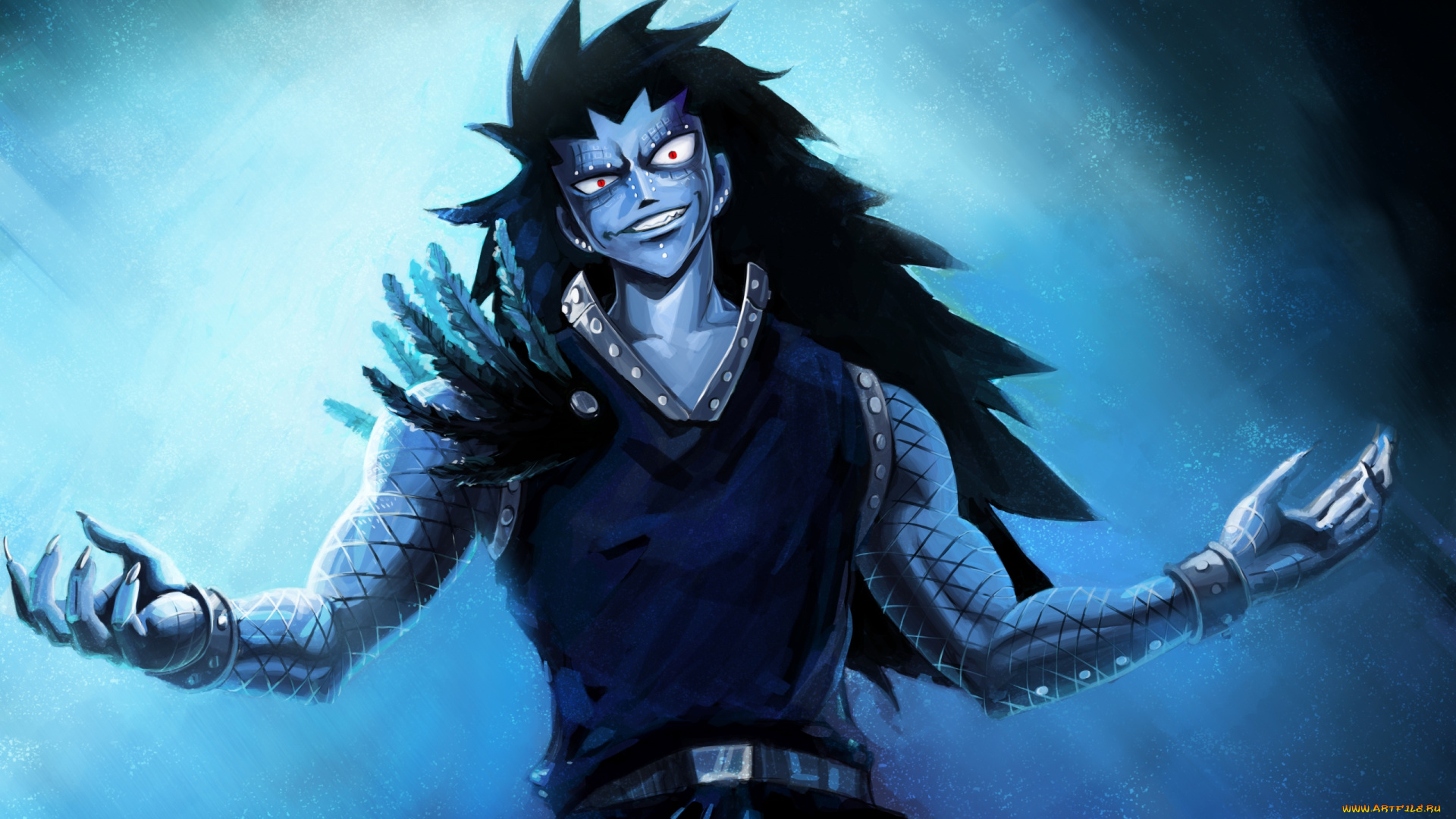 аниме, fairy, tail, гаджил