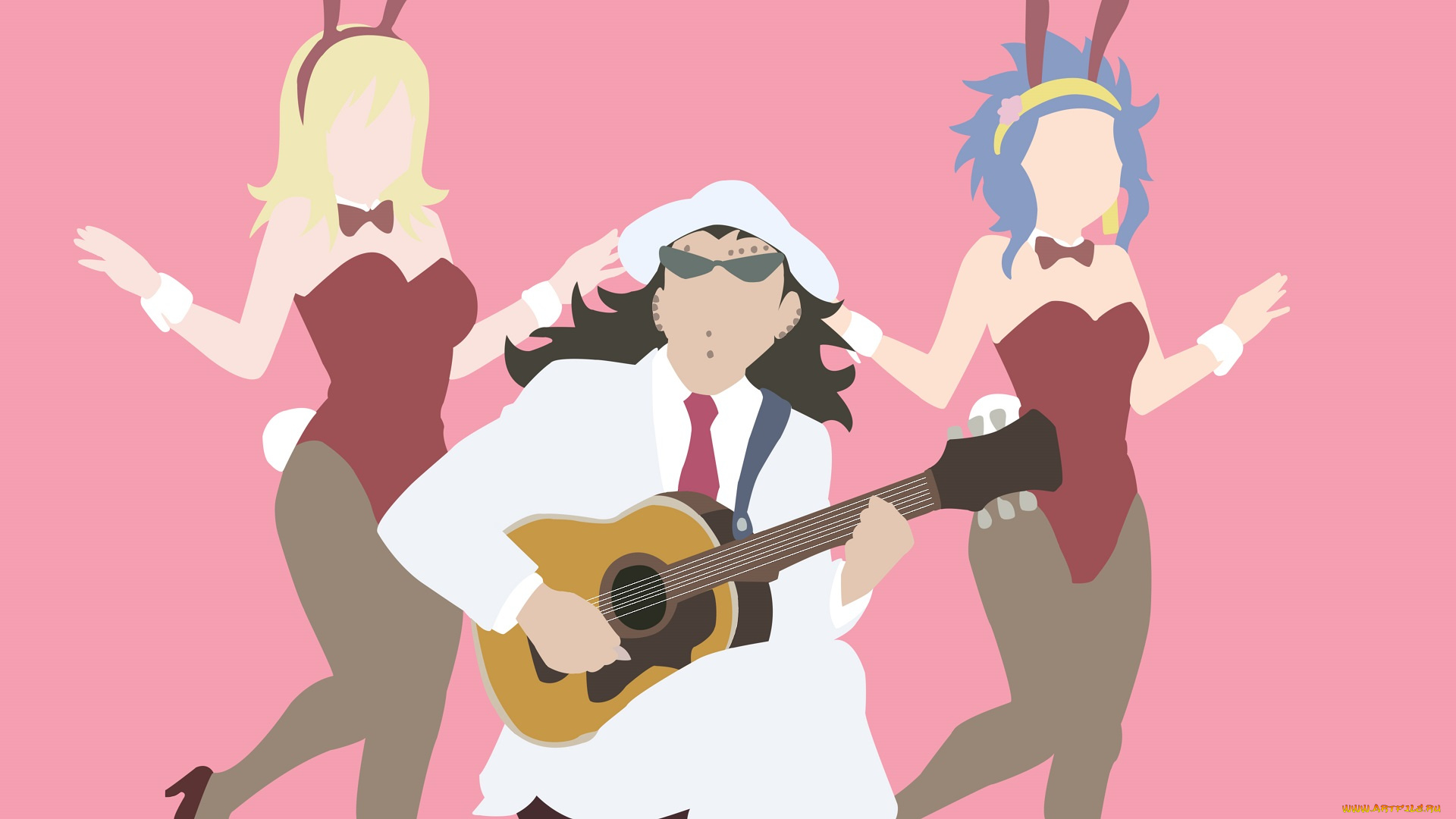 аниме, fairy, tail, гаджил