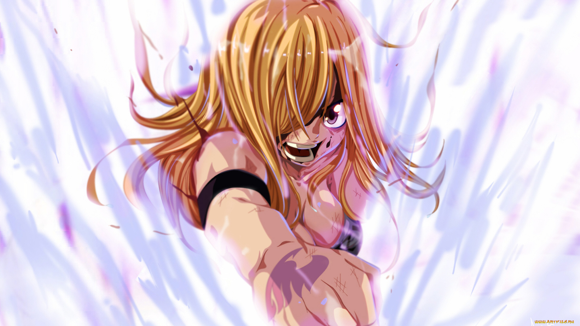 аниме, fairy, tail, хвост, феи