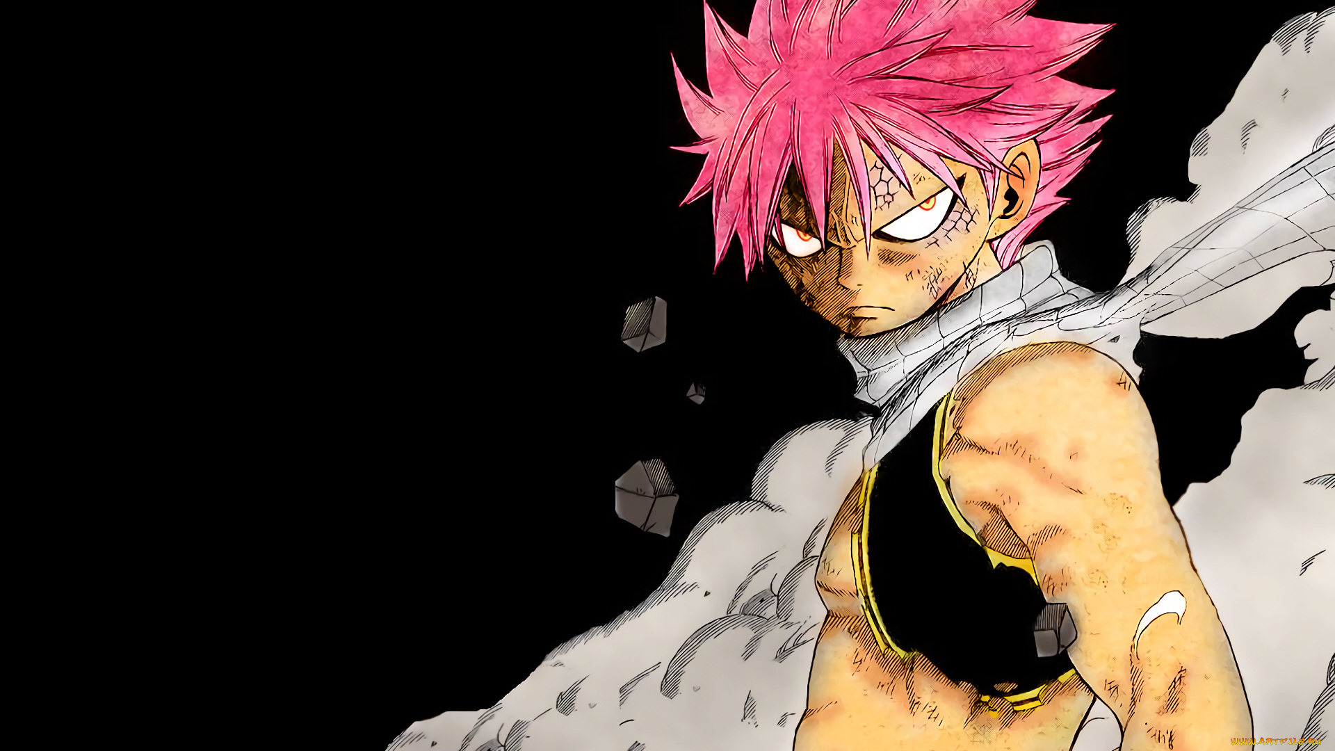 аниме, fairy, tail, хвост, феи