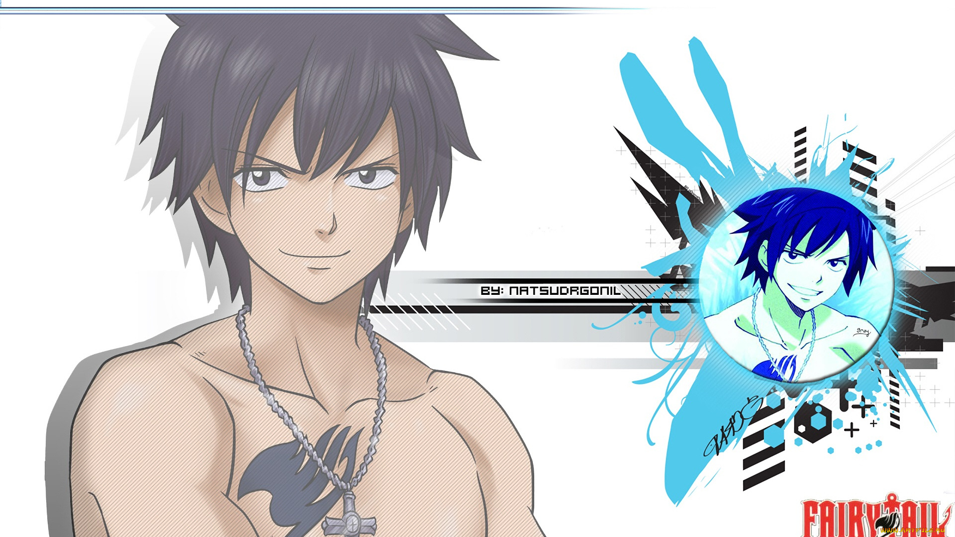 аниме, fairy, tail, хвост, феи