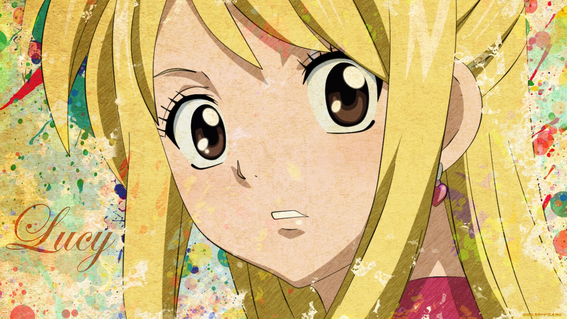 аниме, fairy, tail, хвост, феи