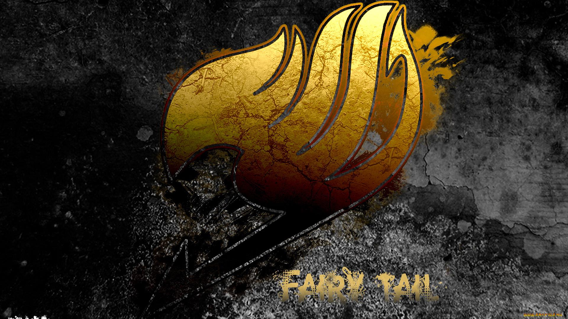 аниме, fairy, tail, хвост, феи