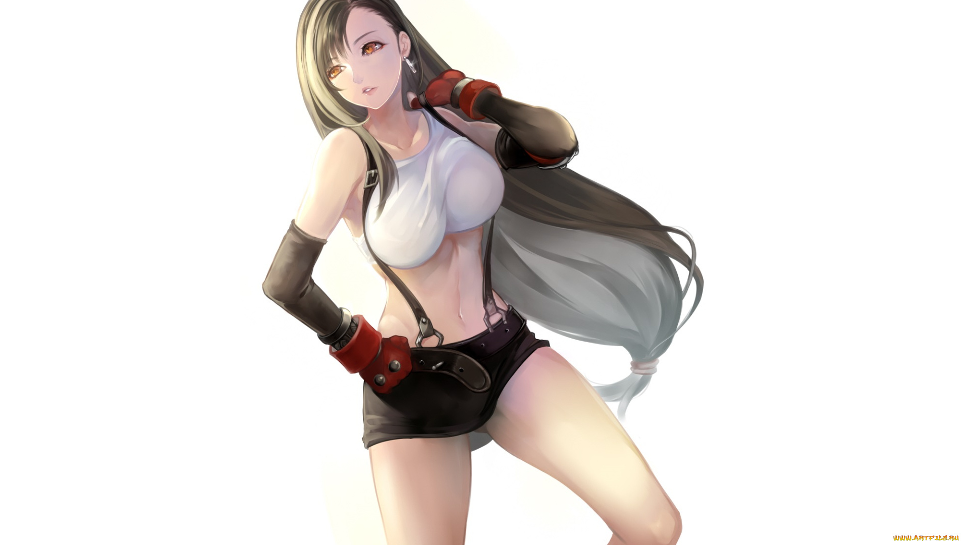 аниме, final, fantasy, девушка