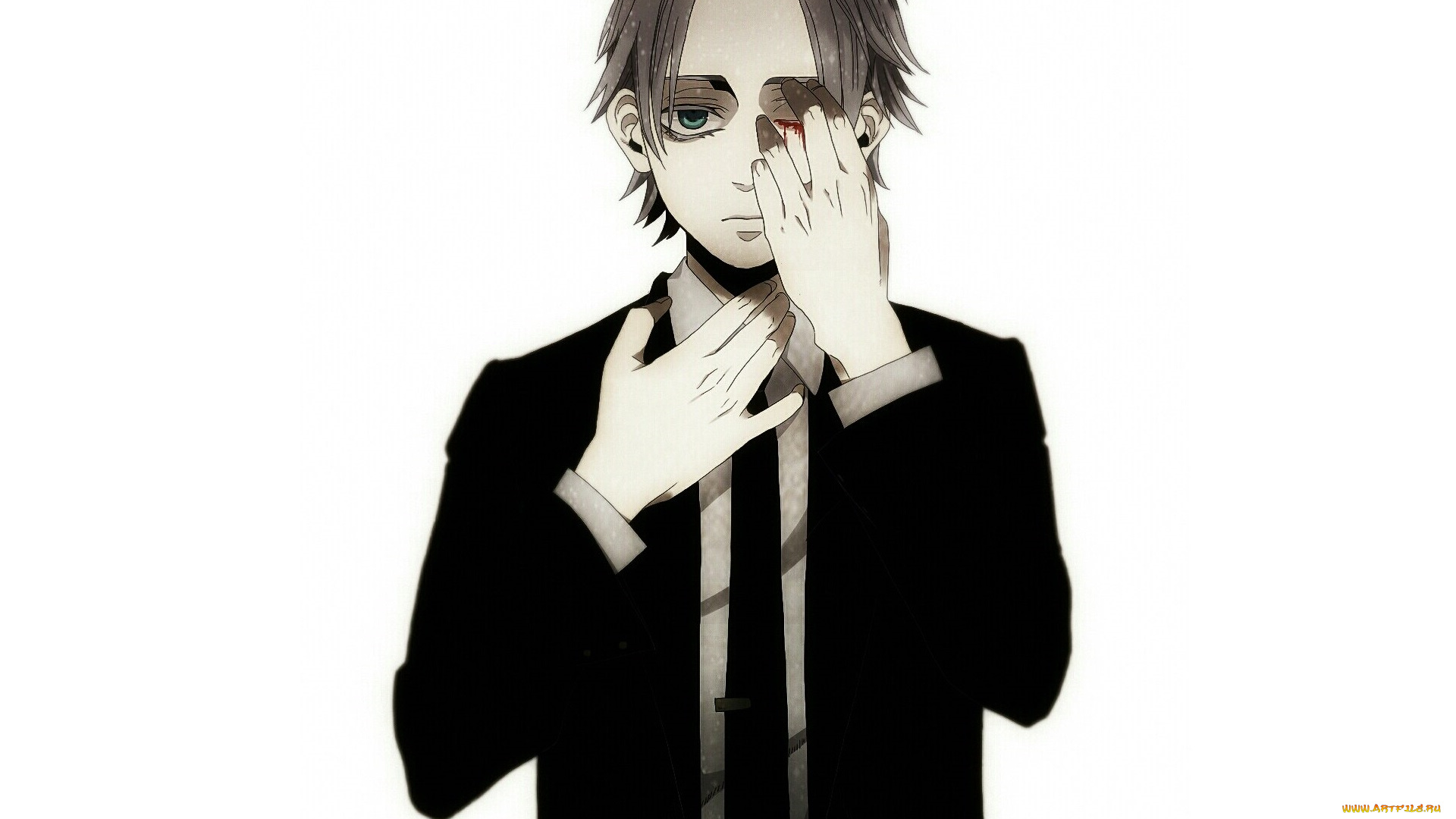 аниме, gangsta, парень