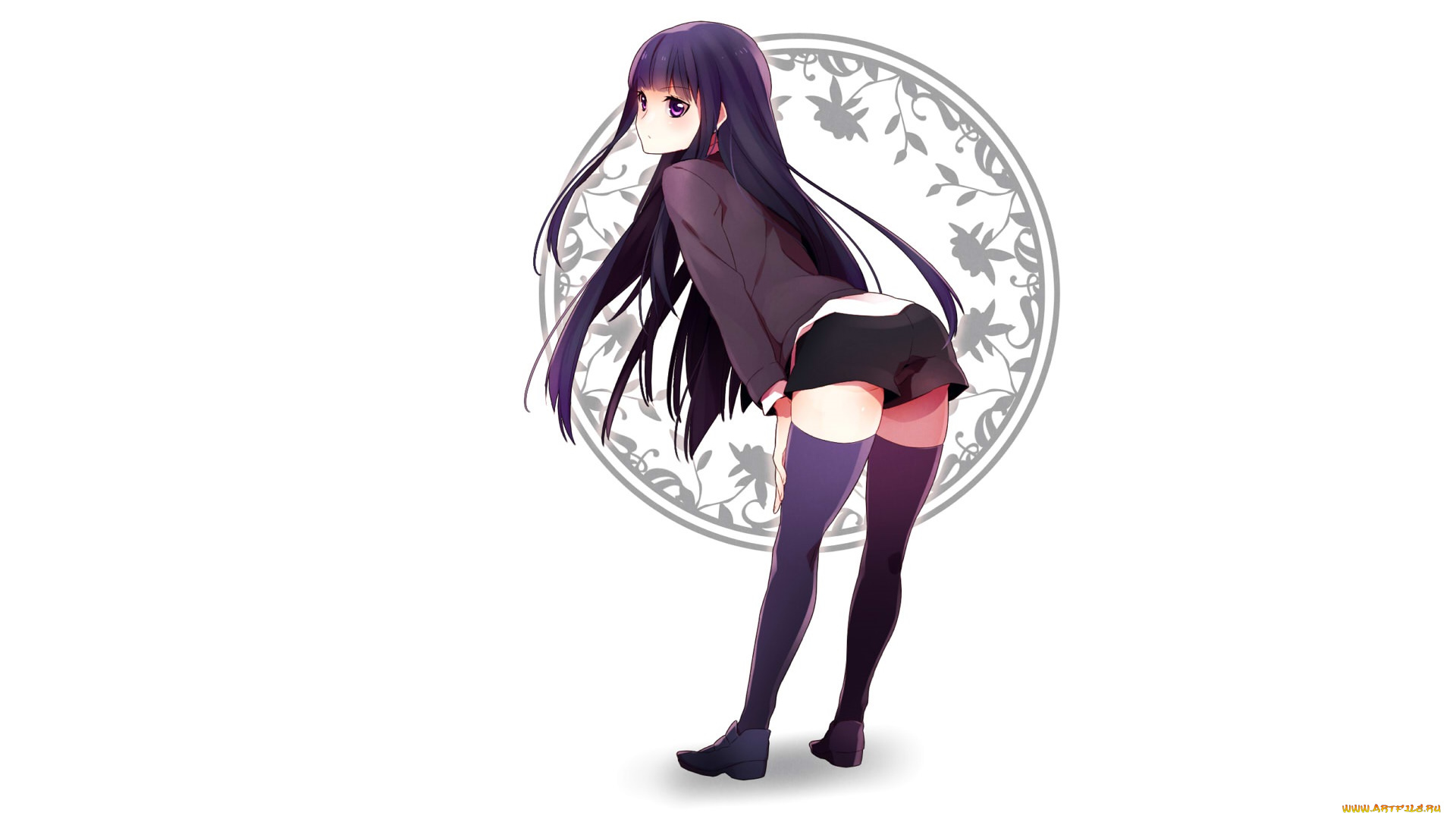 аниме, inu, x, boku, ss, девушка