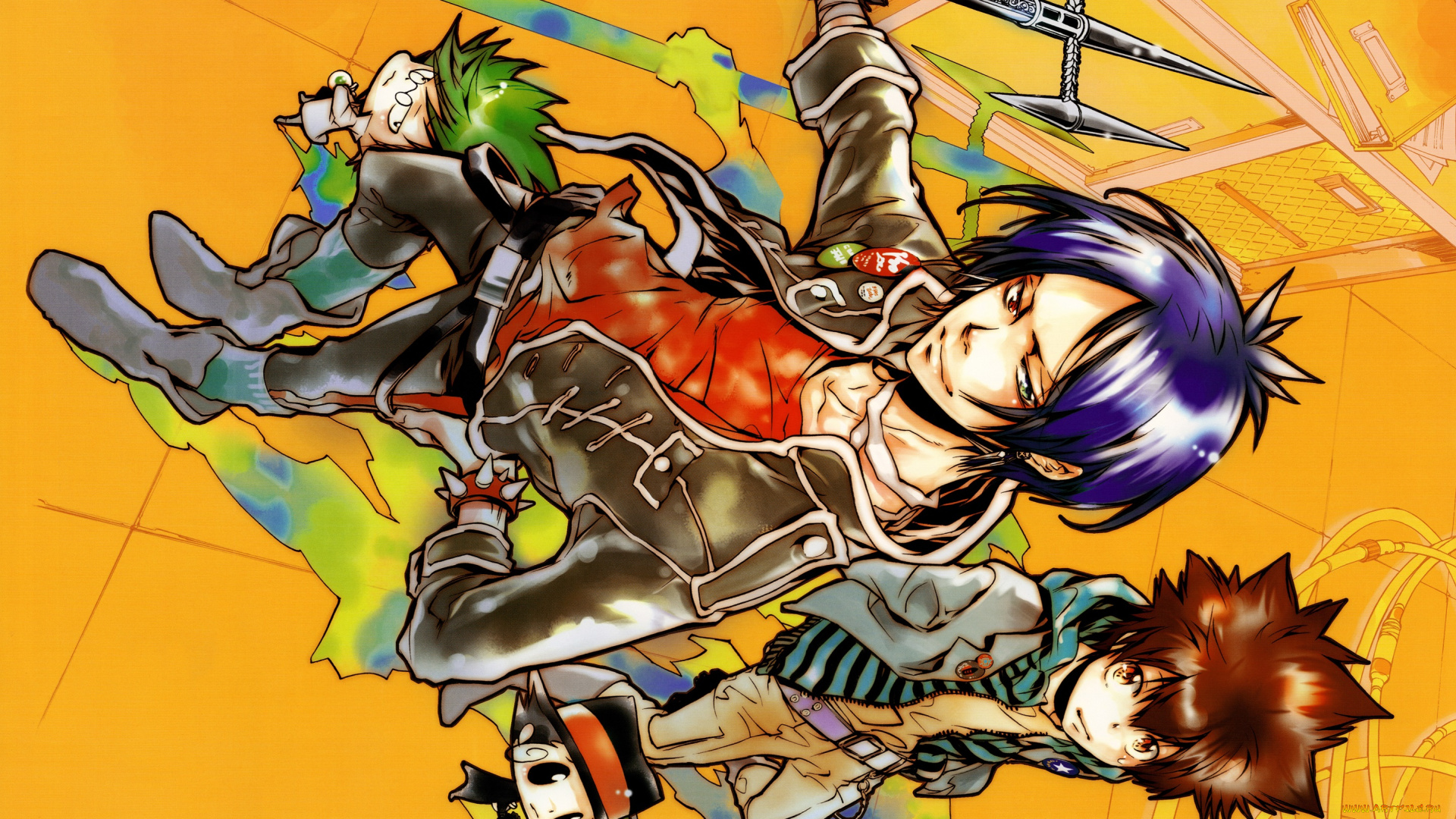 аниме, katekyo, hitman, reborn, репетитор, киллер, реборн