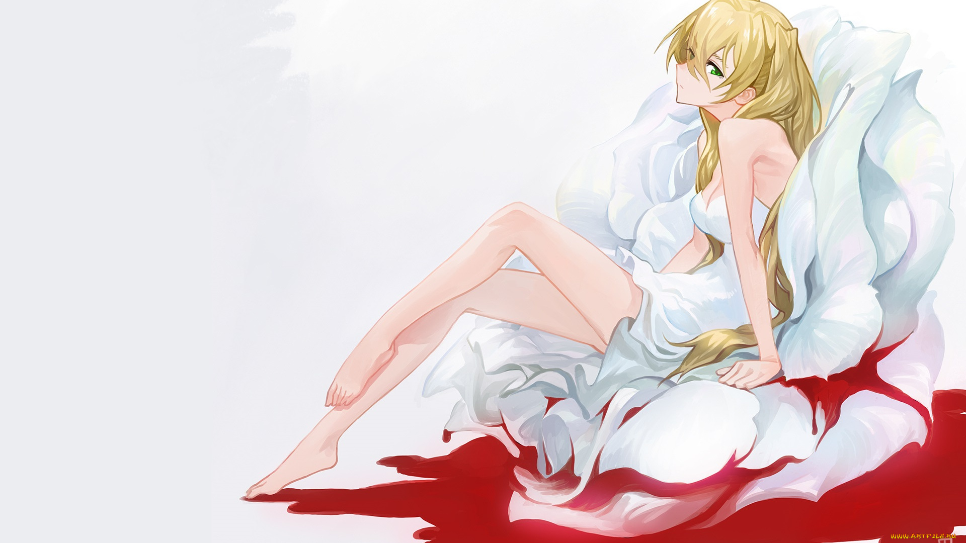 аниме, kekkai, sensen, девушка