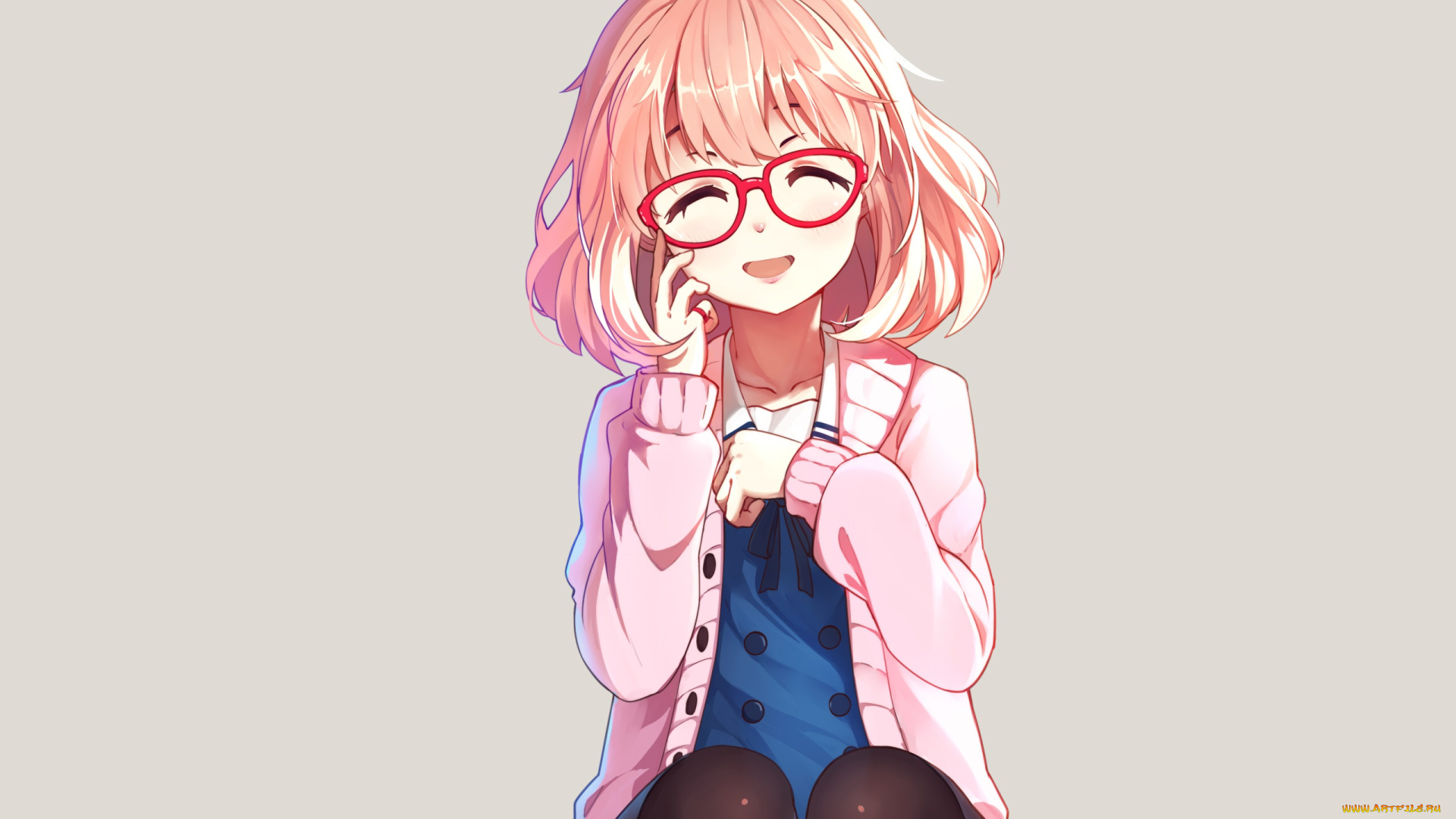 аниме, kyoukai, no, kanata, мирай