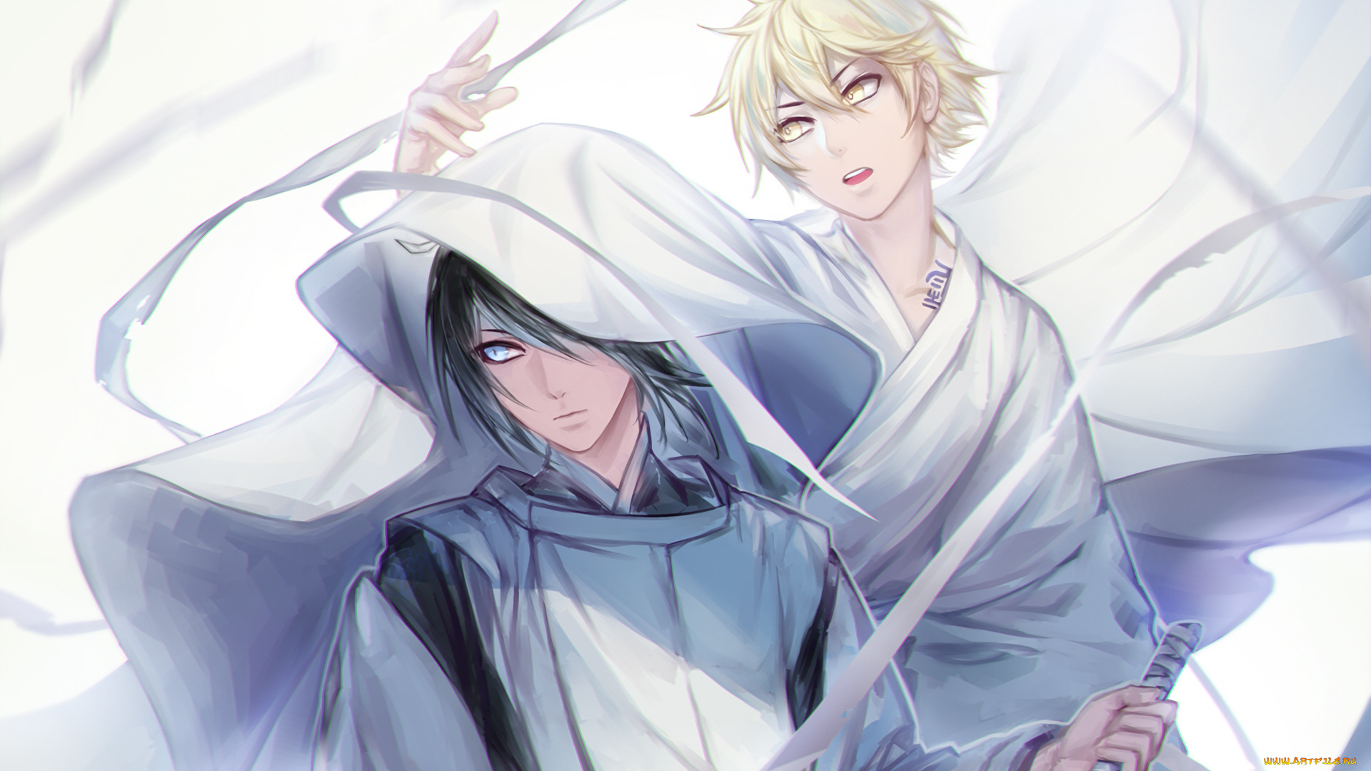 аниме, noragami, юкине, ято