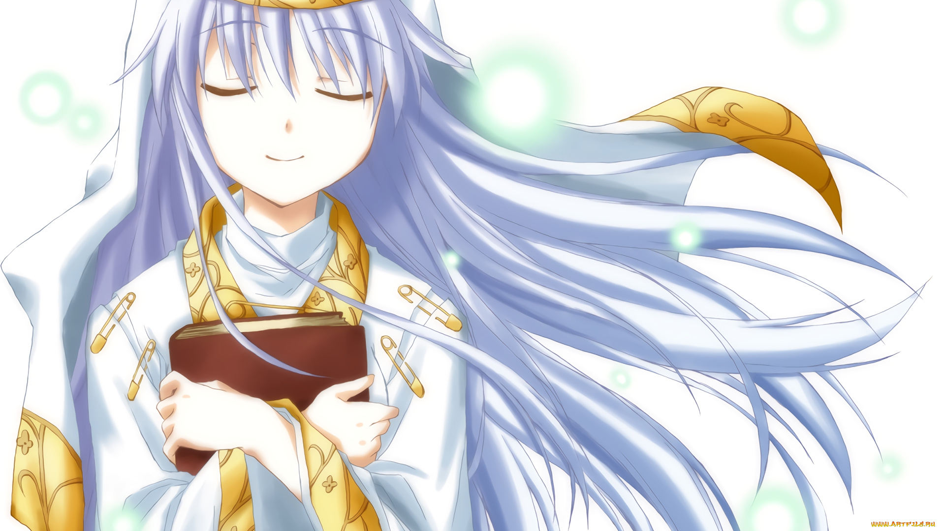 аниме, toaru, majutsu, no, index, девушка, взгляд, фон