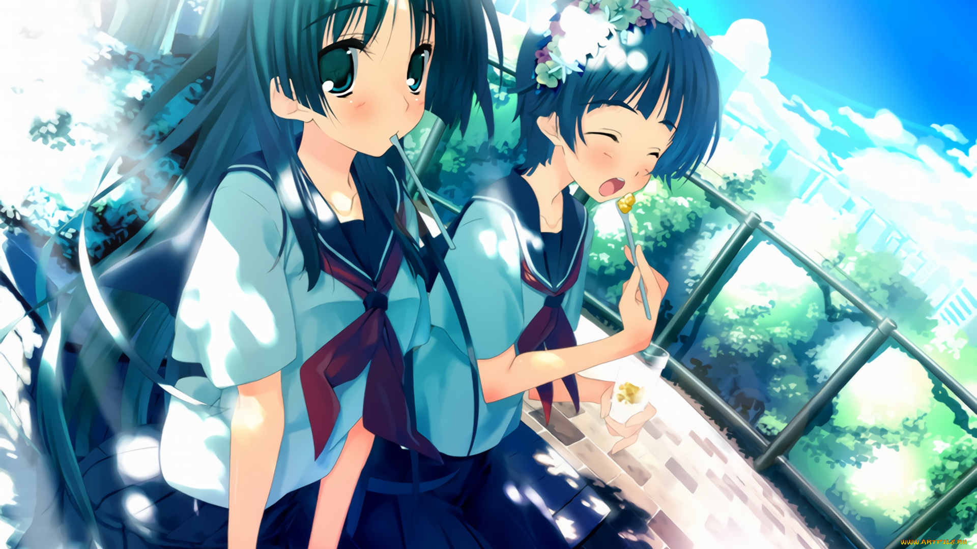 аниме, toaru, majutsu, no, index, фон, взгляд, девушки