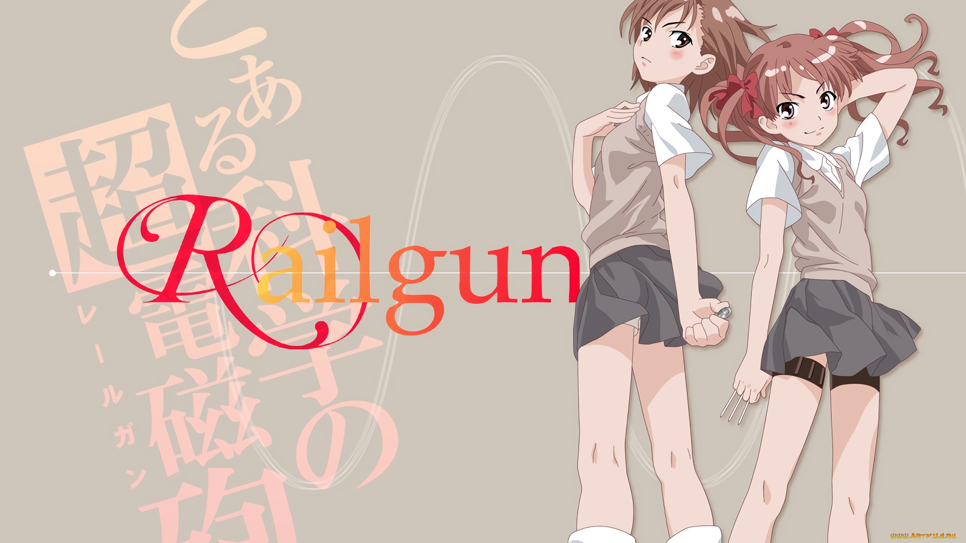 аниме, toaru, majutsu, no, index, фон, взгляд, девушка